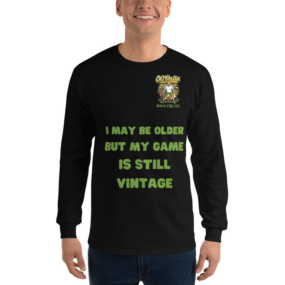 OGBALLA "Are You Too Old To Ball" Long Sleeve tee