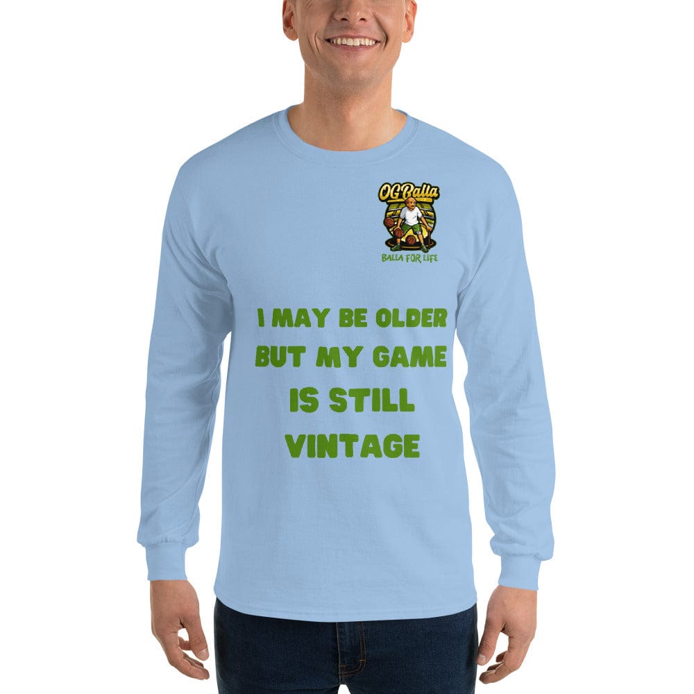 OGBALLA "Are You Too Old To Ball" Long Sleeve tee