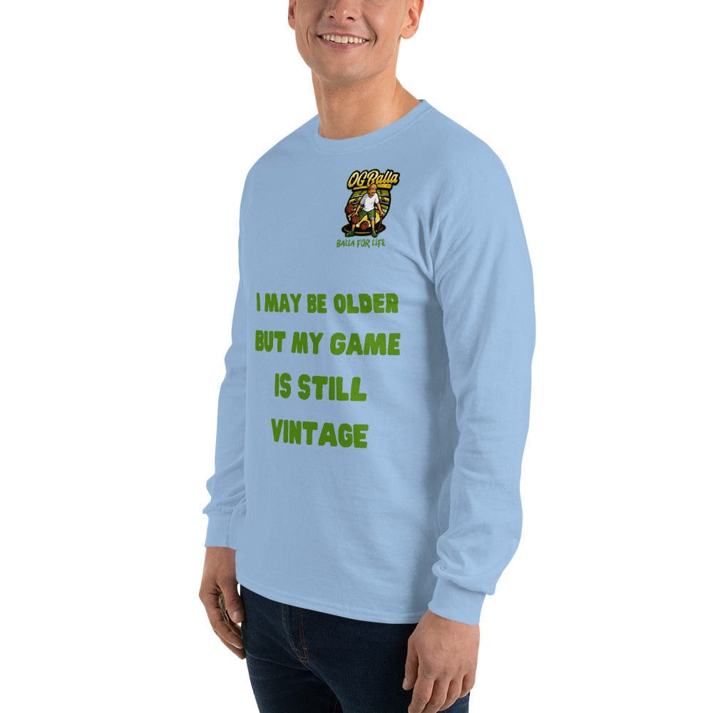 OGBALLA "Are You Too Old To Ball" Long Sleeve tee