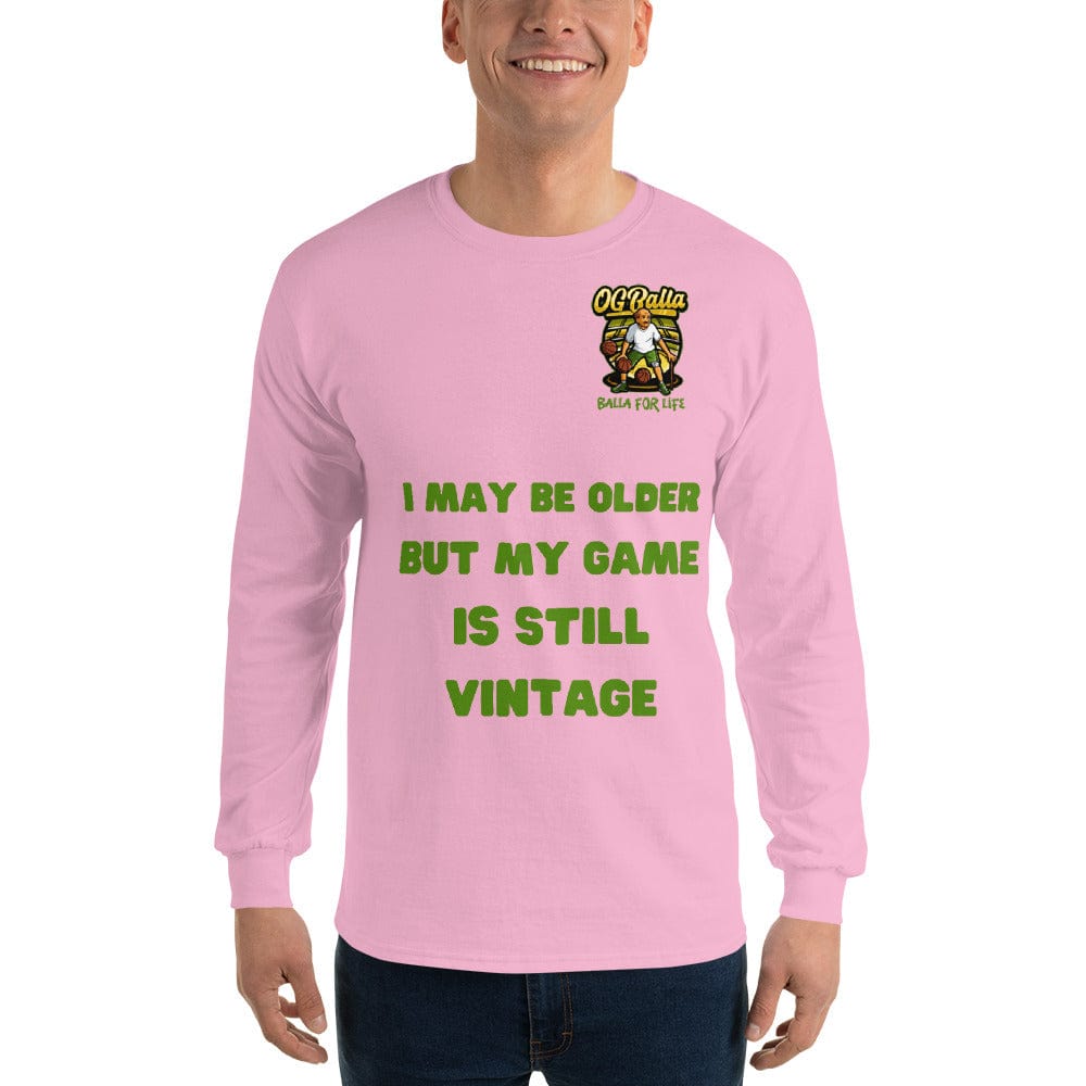 OGBALLA "Are You Too Old To Ball" Long Sleeve tee