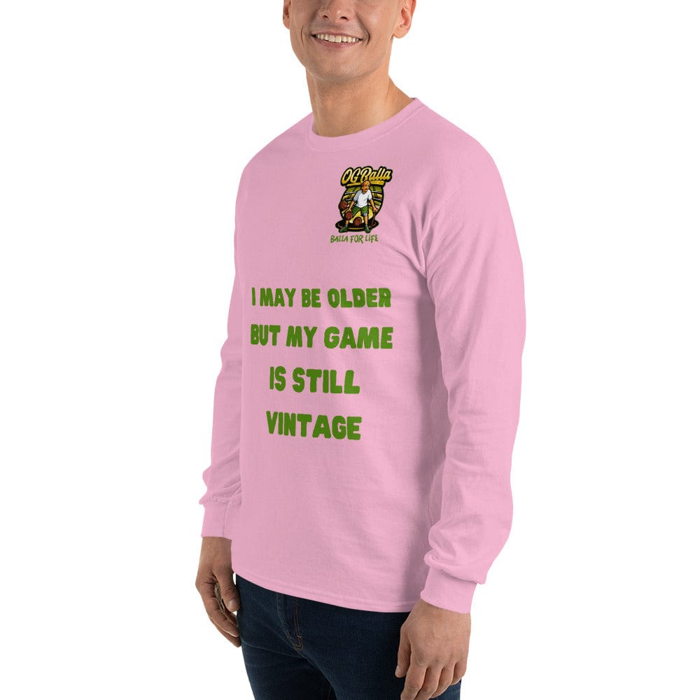 OGBALLA "Are You Too Old To Ball" Long Sleeve tee