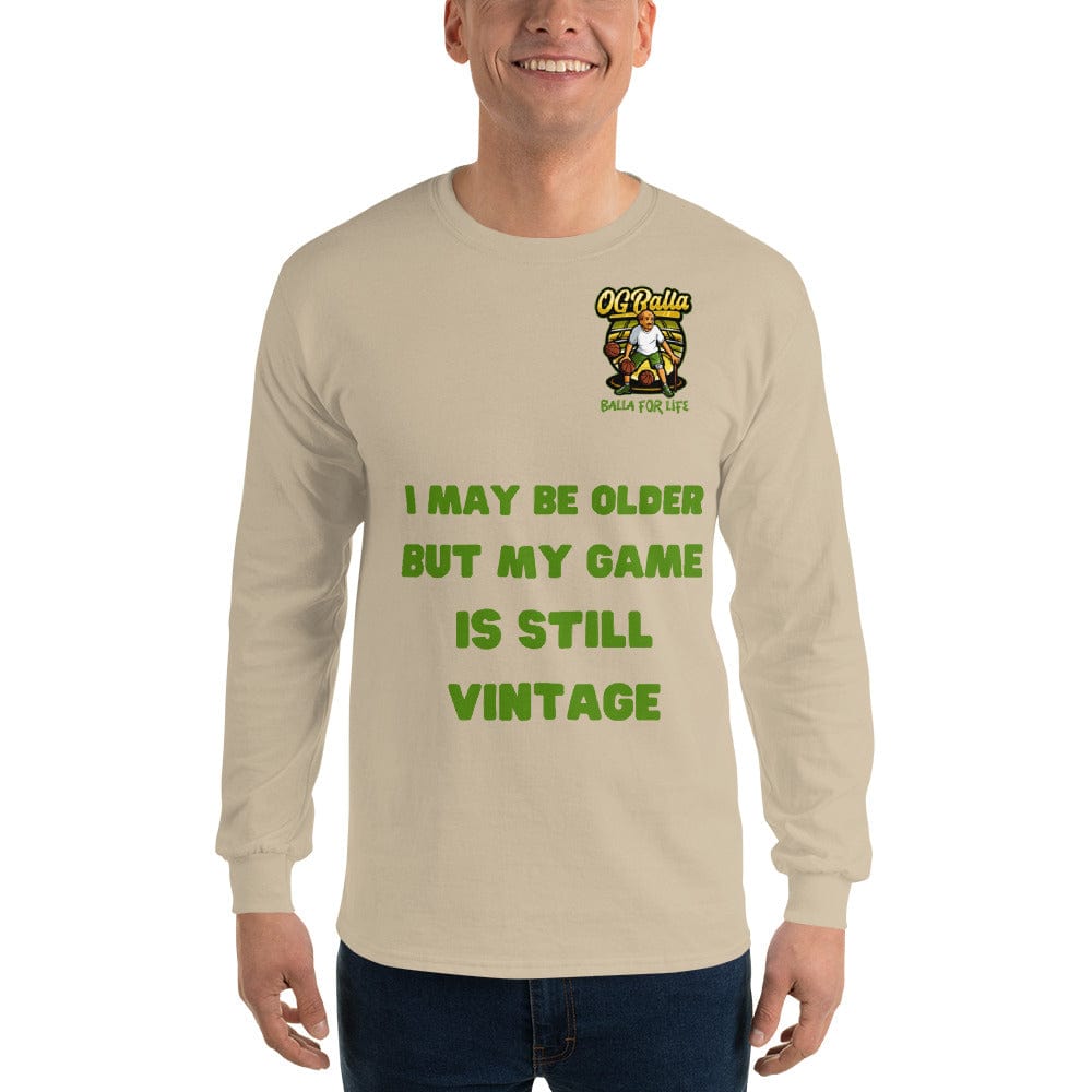 OGBALLA "Are You Too Old To Ball" Long Sleeve tee