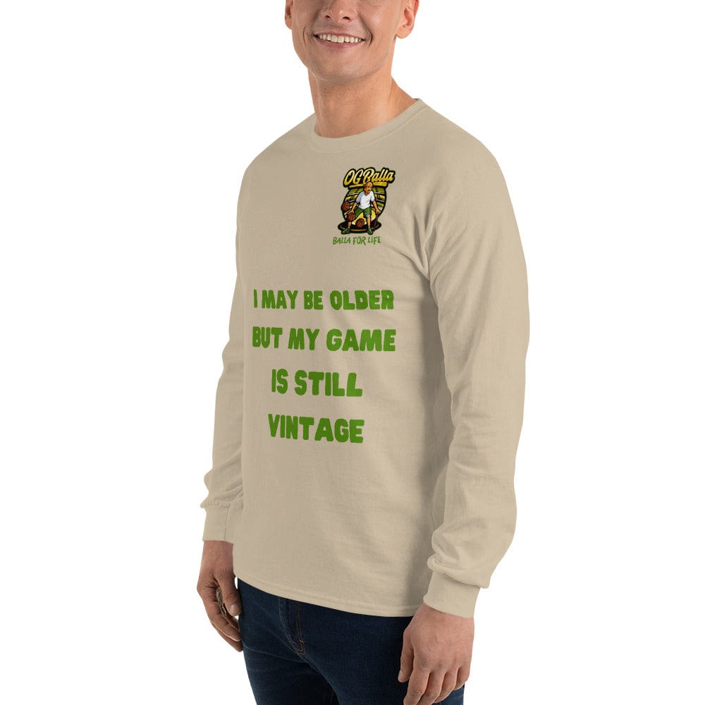 OGBALLA "Are You Too Old To Ball" Long Sleeve tee