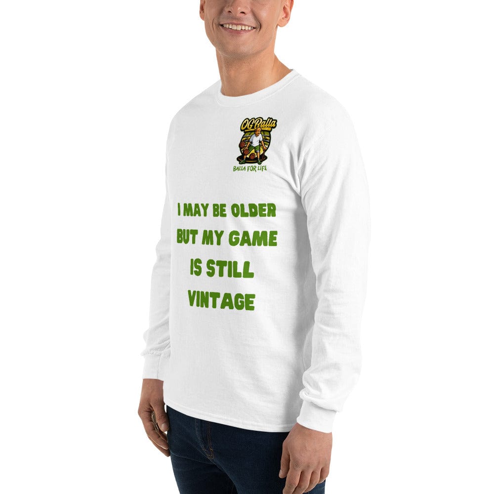 OGBALLA "Are You Too Old To Ball" Long Sleeve tee