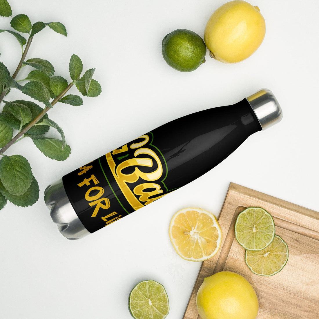 OGBALLA "Balla For Life" Stainless Steel Water Bottle - OGBALLA.com