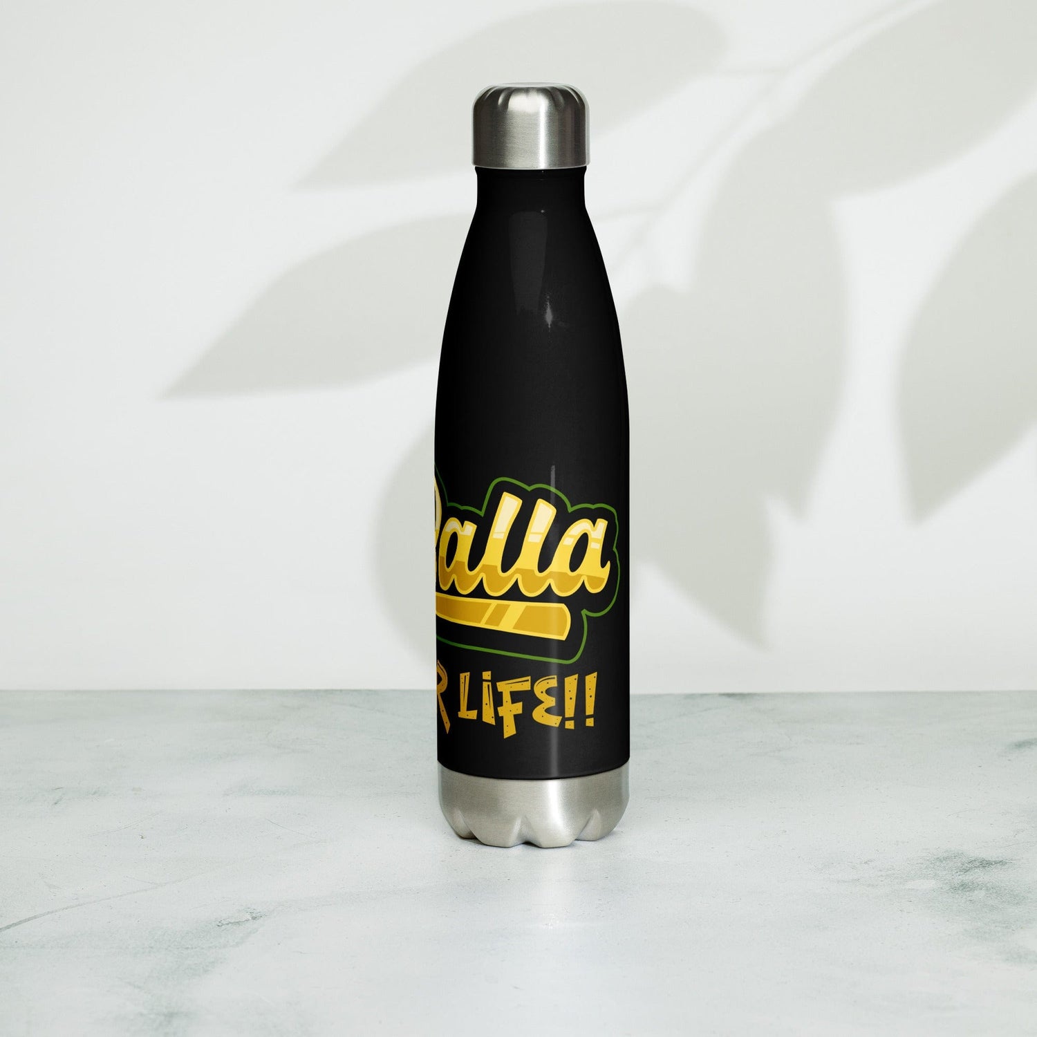 OGBALLA "Balla For Life" Stainless Steel Water Bottle - OGBALLA.com