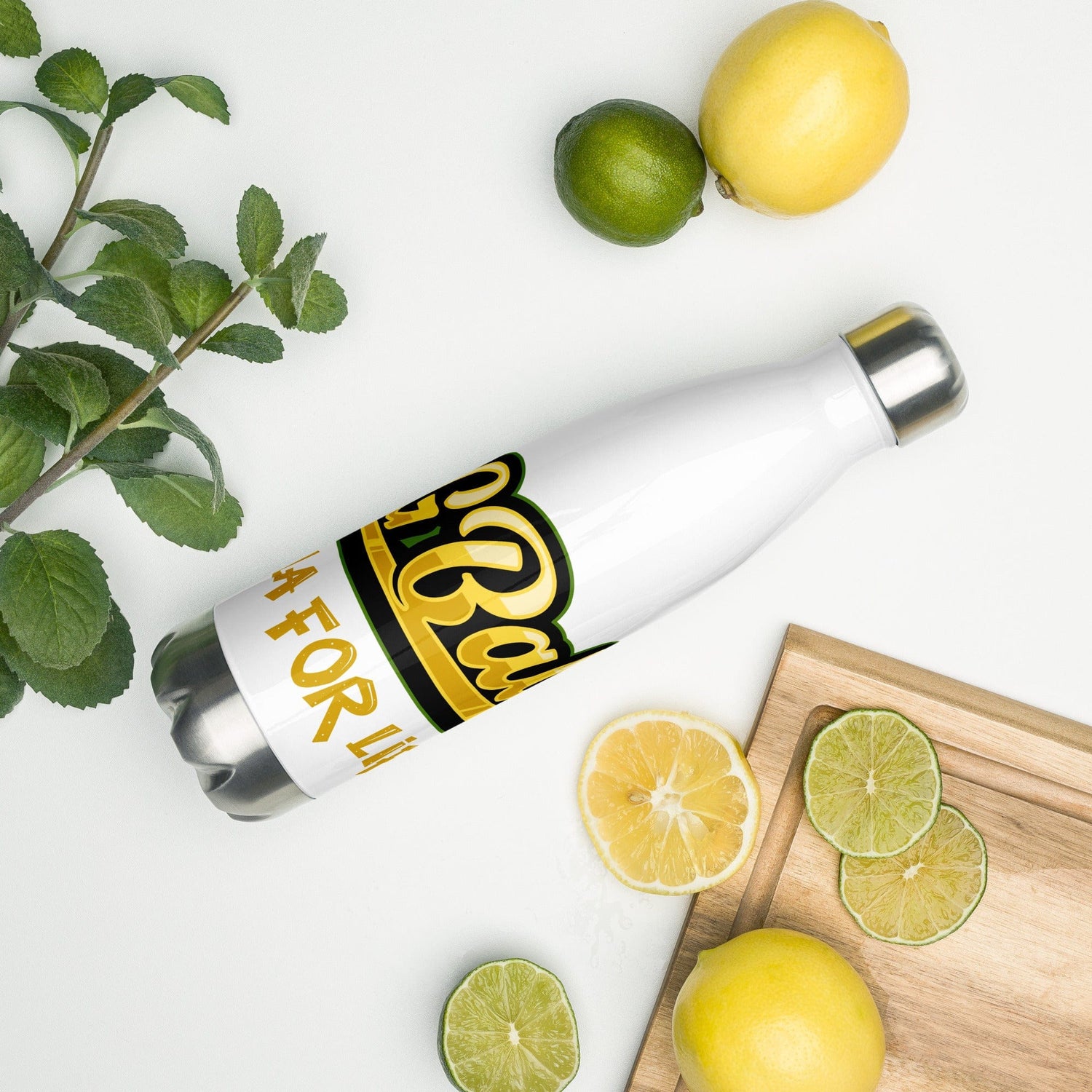 OGBALLA "Balla For Life" Stainless Steel Water Bottle - OGBALLA.com