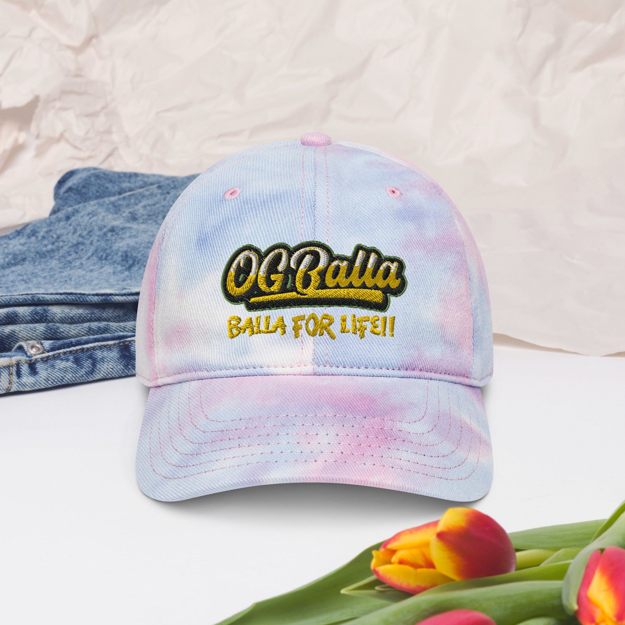 OGBALLA "Balla For Life" Tie dye hat *NEW - OGBALLA.com