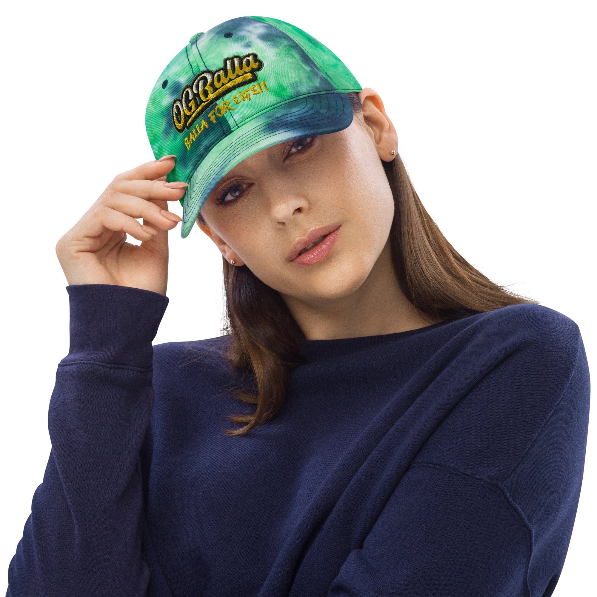 OGBALLA "Balla For Life" Tie dye hat *NEW - OGBALLA.com