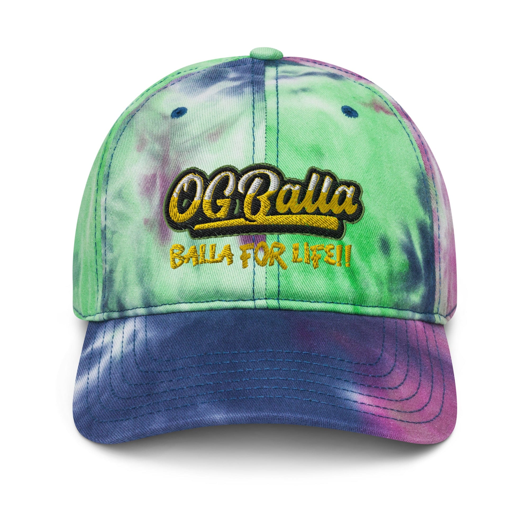 OGBALLA "Balla For Life" Tie dye hat *NEW - OGBALLA.com