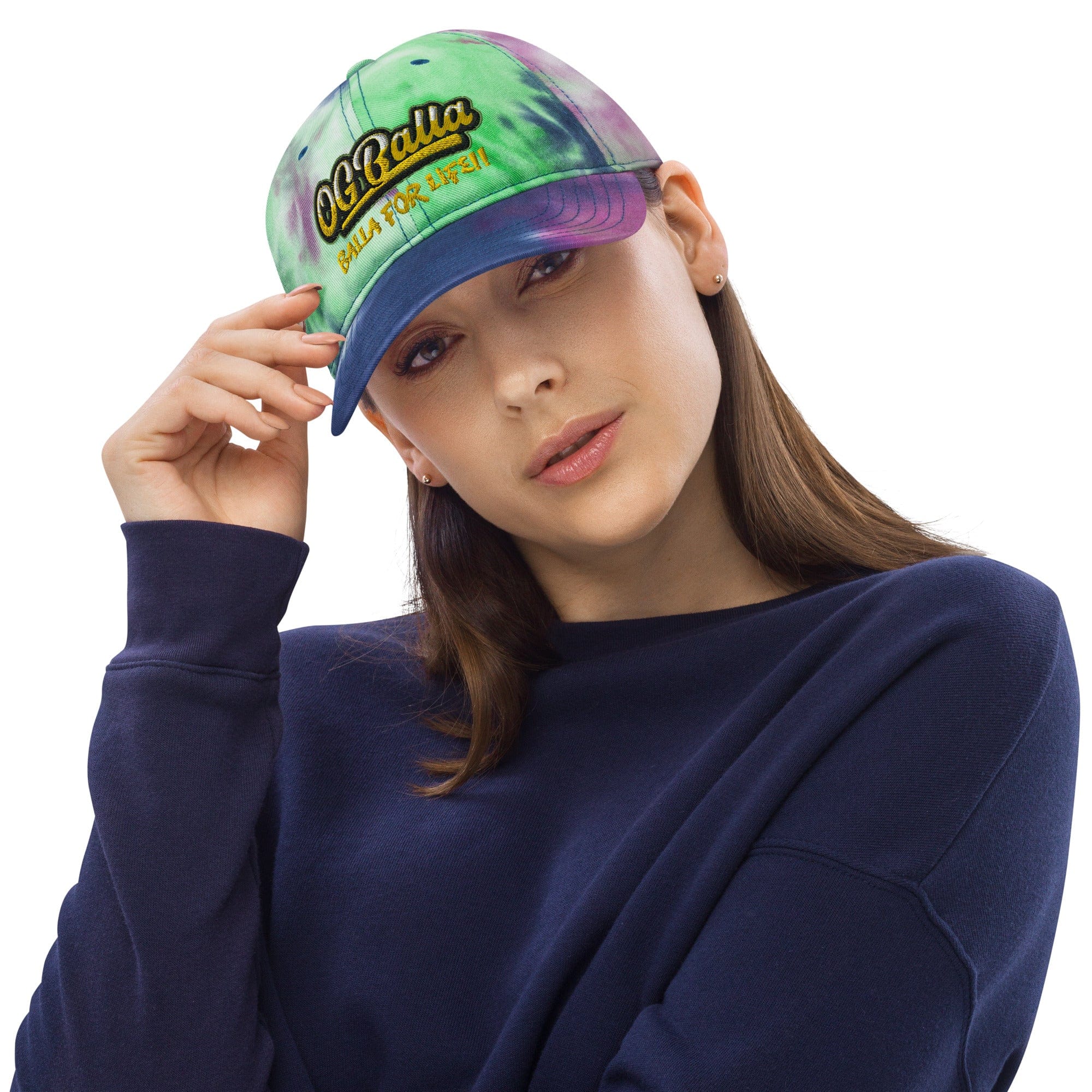 OGBALLA "Balla For Life" Tie dye hat *NEW - OGBALLA.com