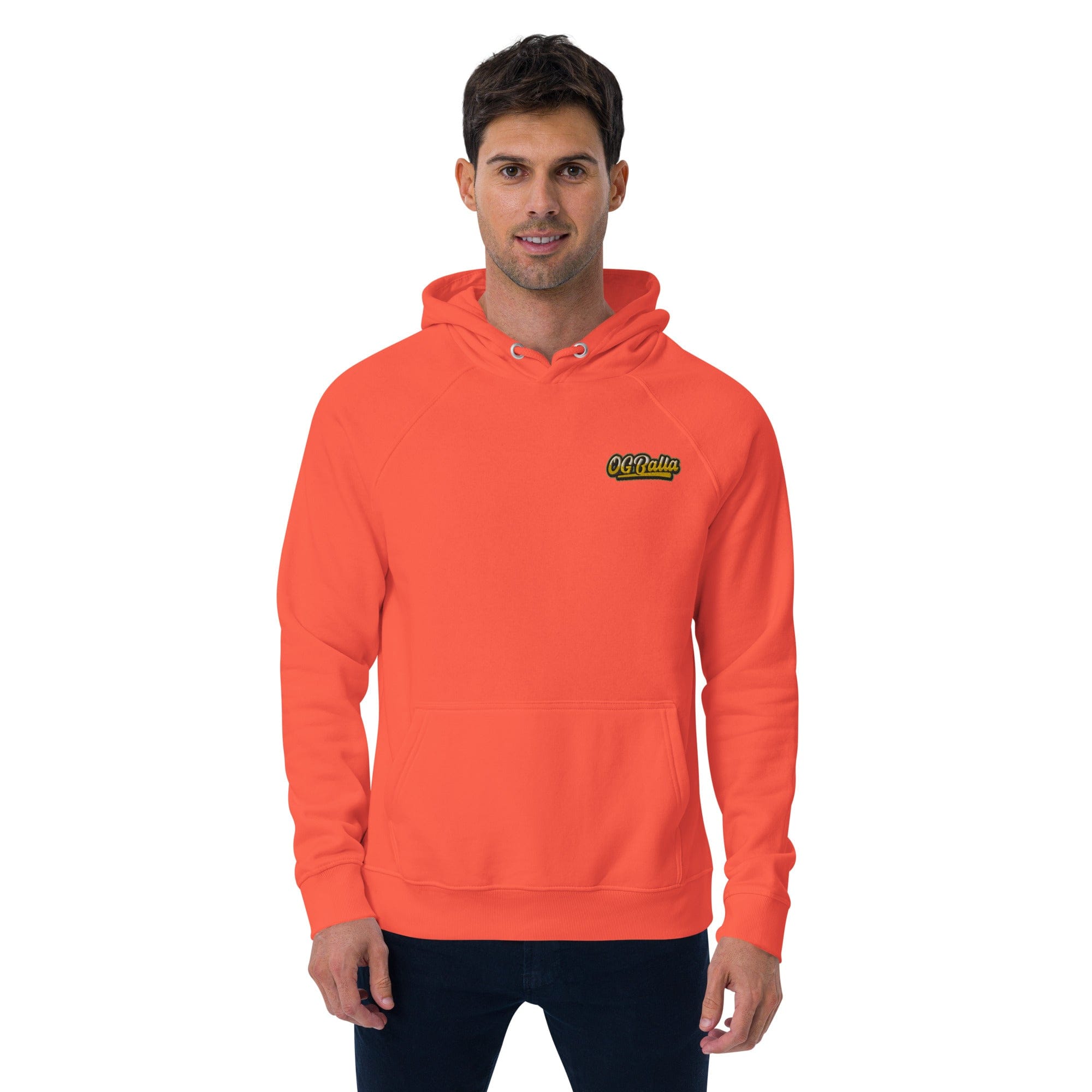 OGBALLA "Never Hang Up My Sneakers" Unisex eco raglan hoodie