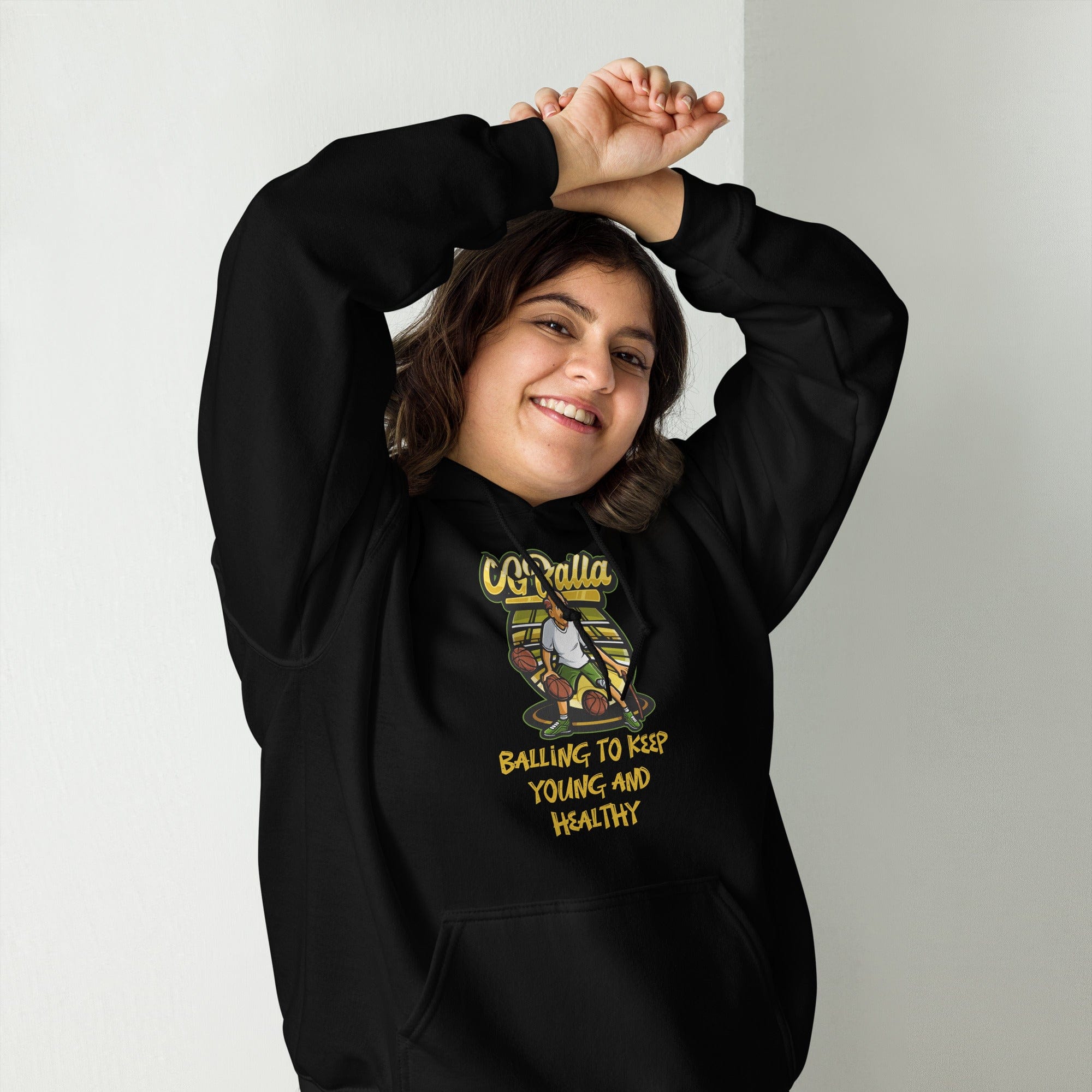 OGBALLA "Balling To Keep Young and Healthy" Unisex Hoodie - OGBALLA.com