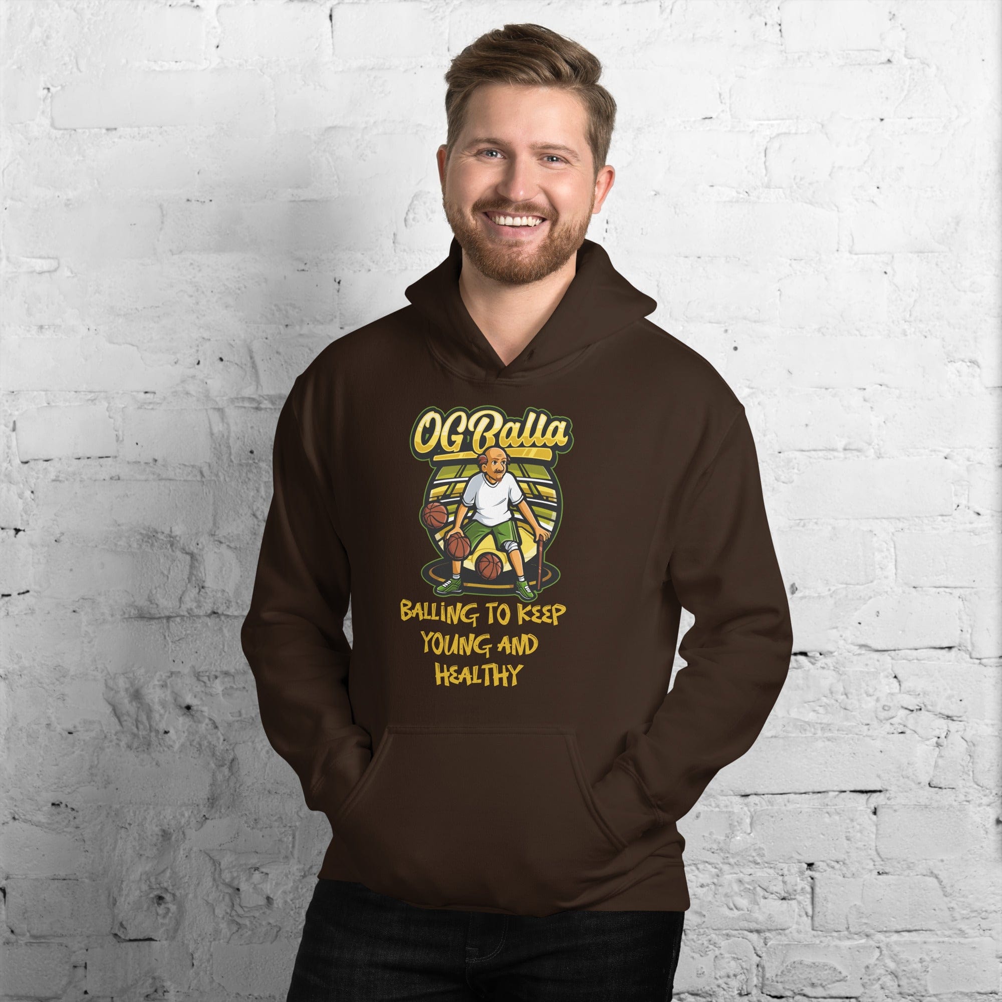 OGBALLA "Balling To Keep Young and Healthy" Unisex Hoodie - OGBALLA.com