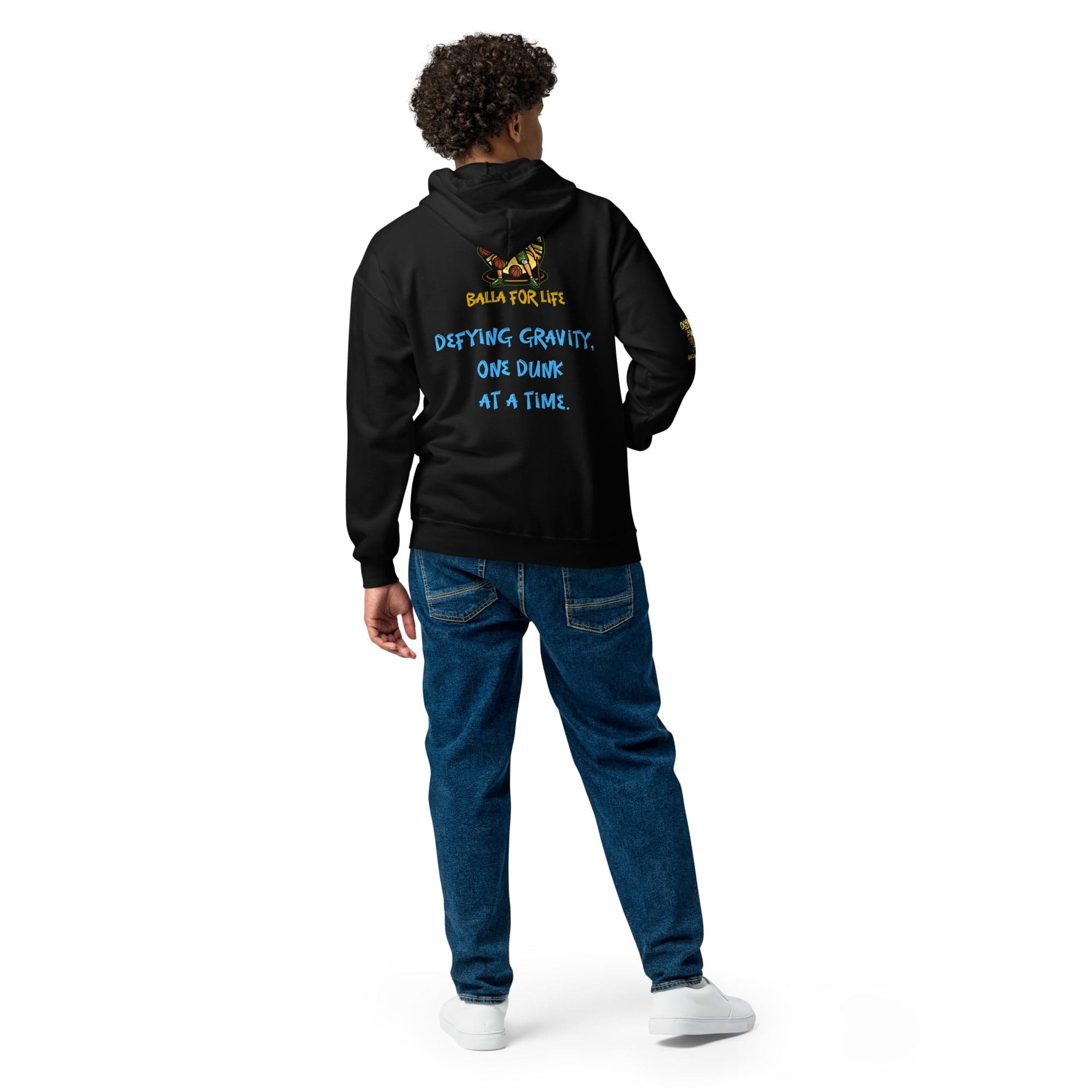 OGBALLA "Balla For Life" Unisex heavy blend zip hoodie *NEW - OGBALLA.com
