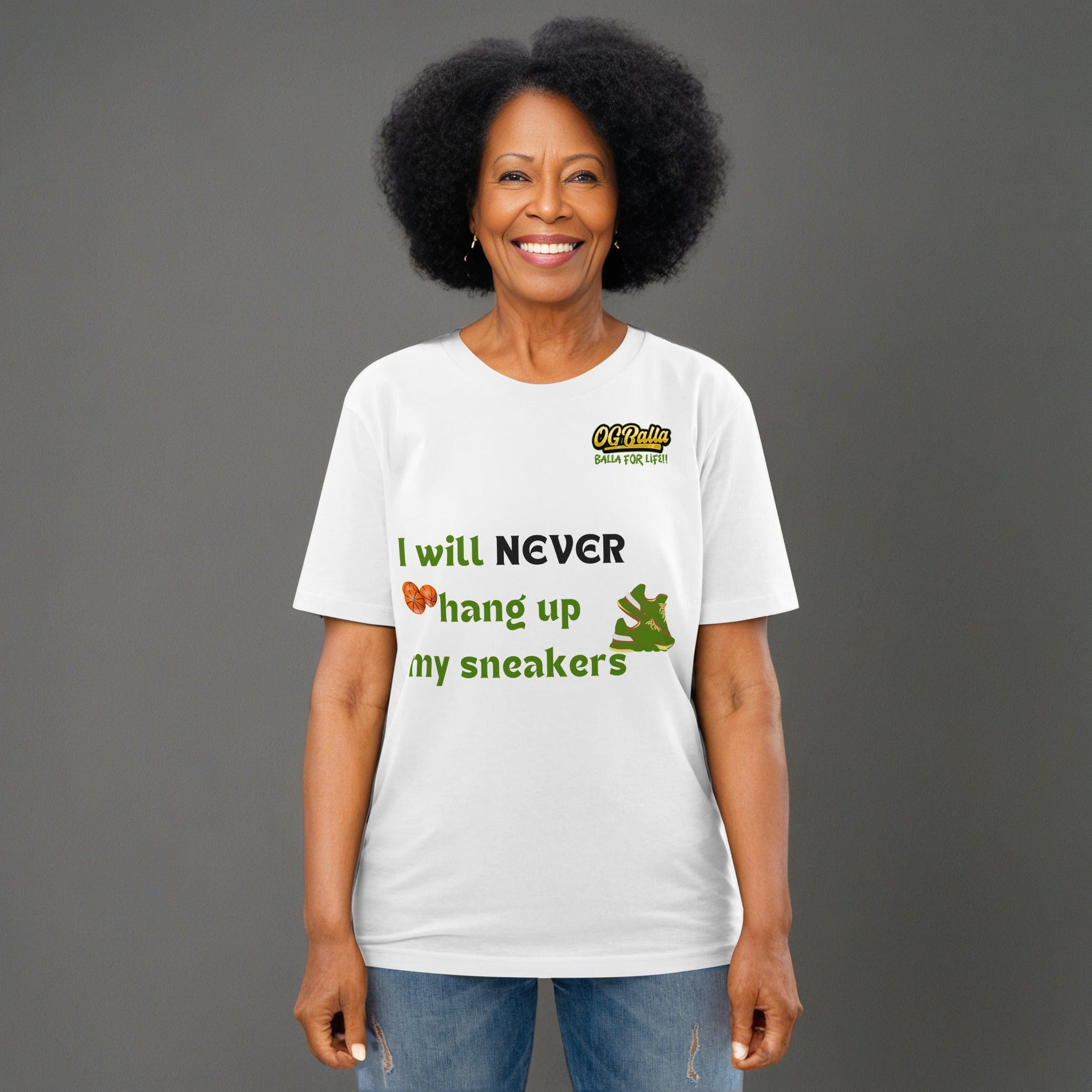 OGBALLA Never Hang Up Unisex organic cotton t-shirt