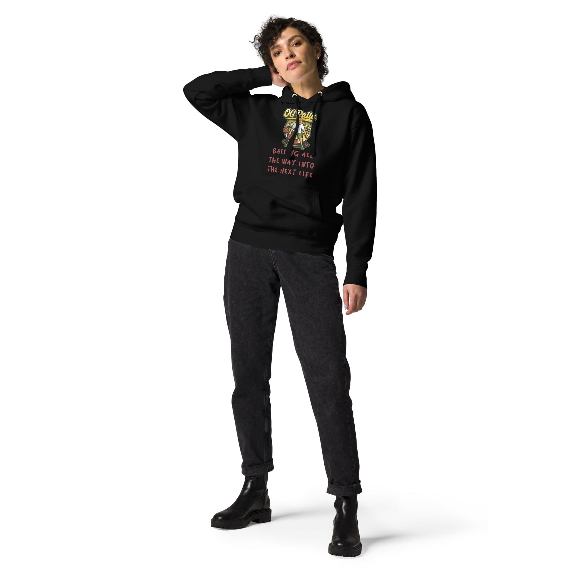 OGBALLA "Balling All The Way Into The Next Life Unisex Hoodie - OGBALLA.com