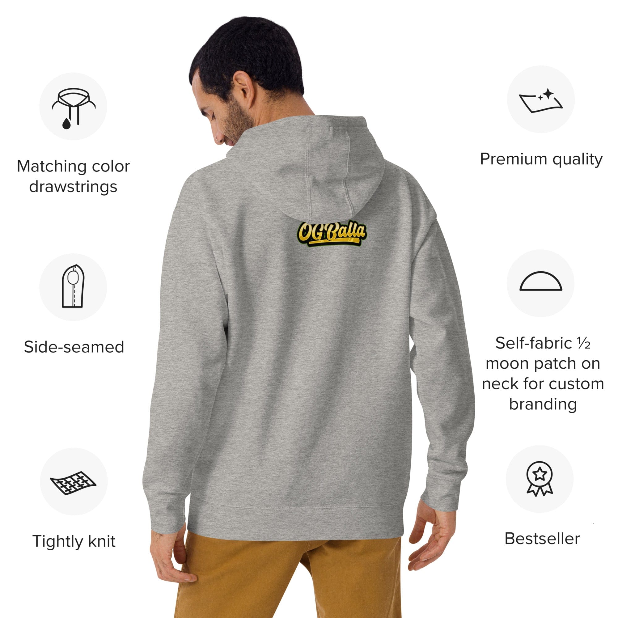 OGBALLA "Balling All The Way Into The Next Life" Quote Unisex Hoodie