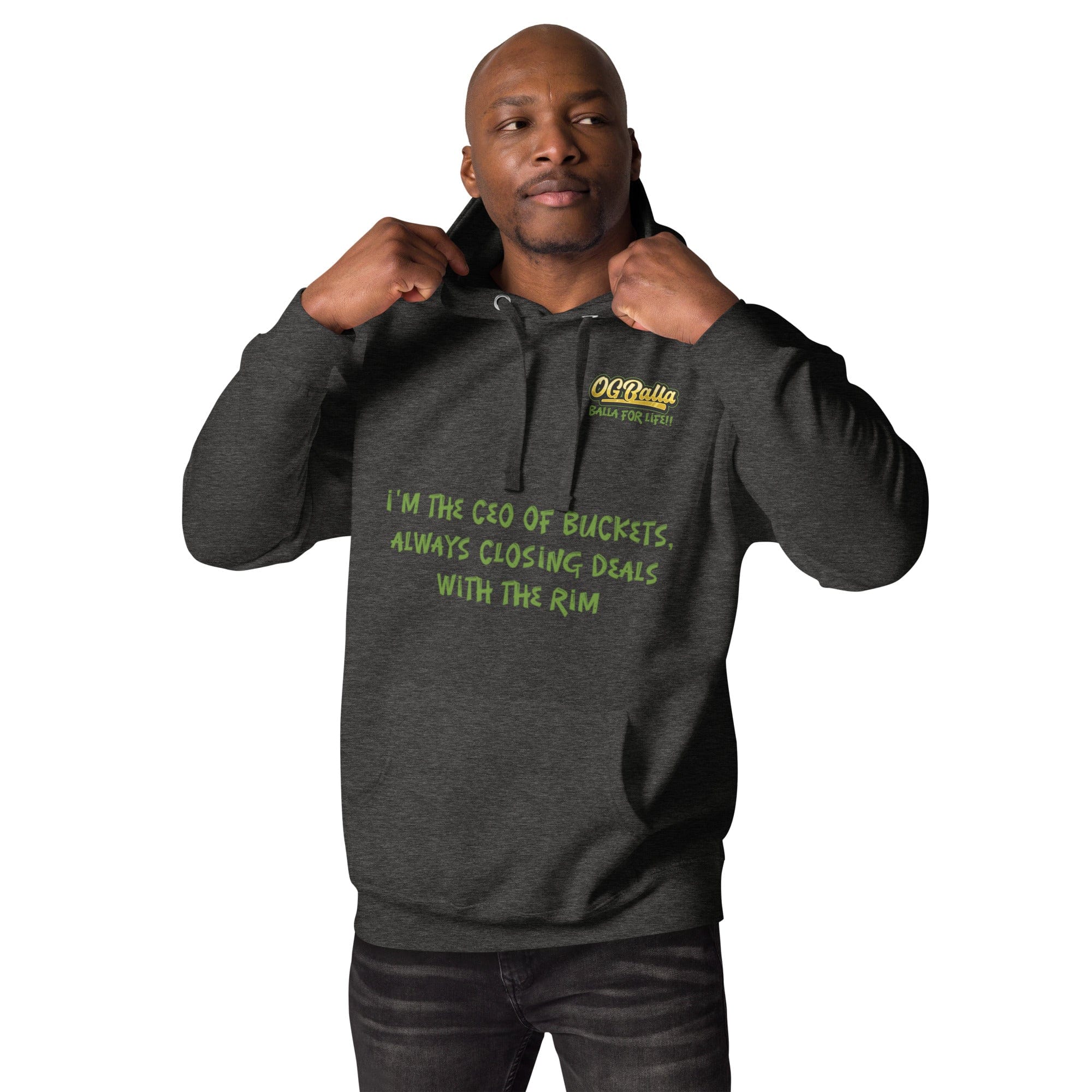 OGBALLA "CEO Of Buckets - Dominating The Court Unisex Hoodie