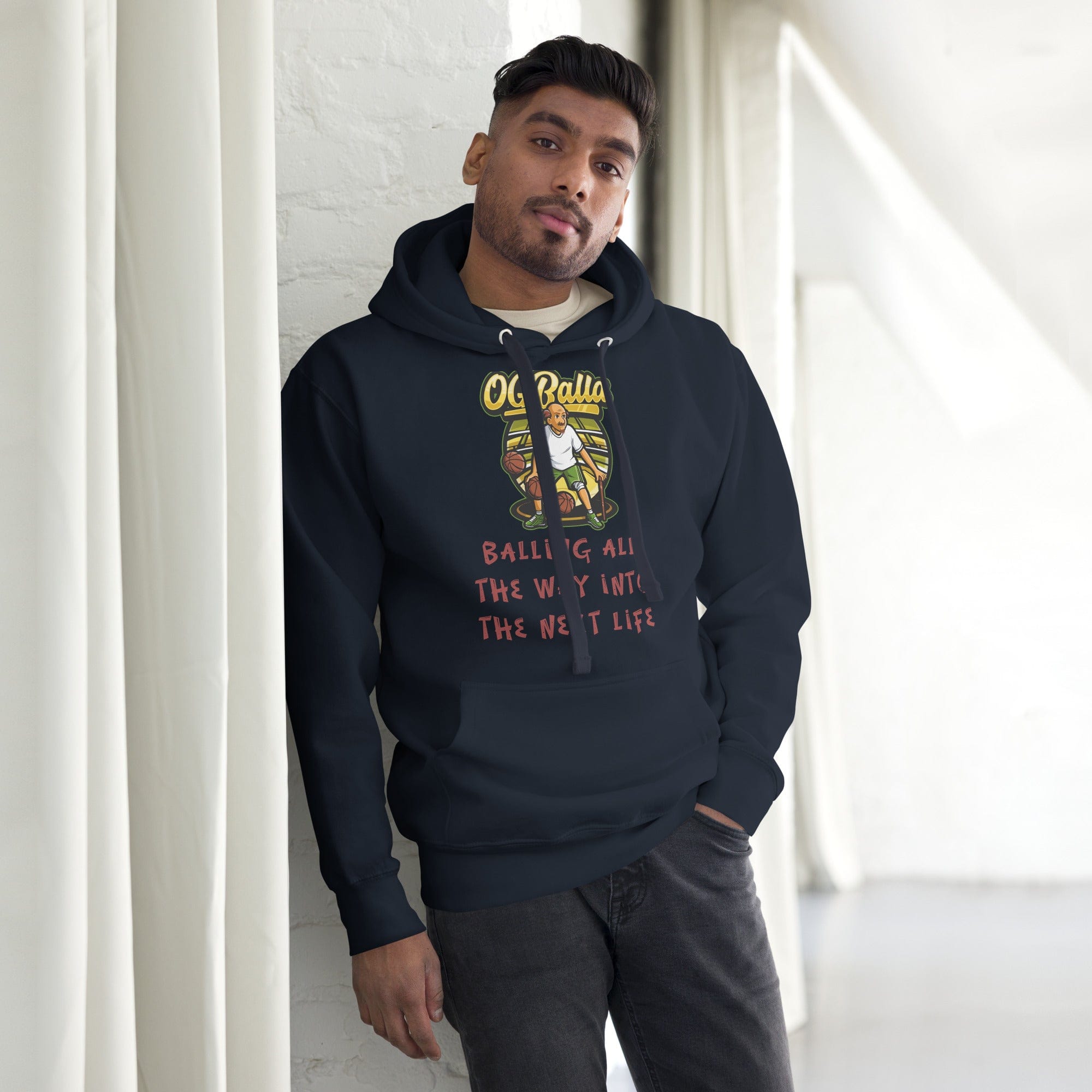 OGBALLA "Balling All The Way Into The Next Life Unisex Hoodie - OGBALLA.com