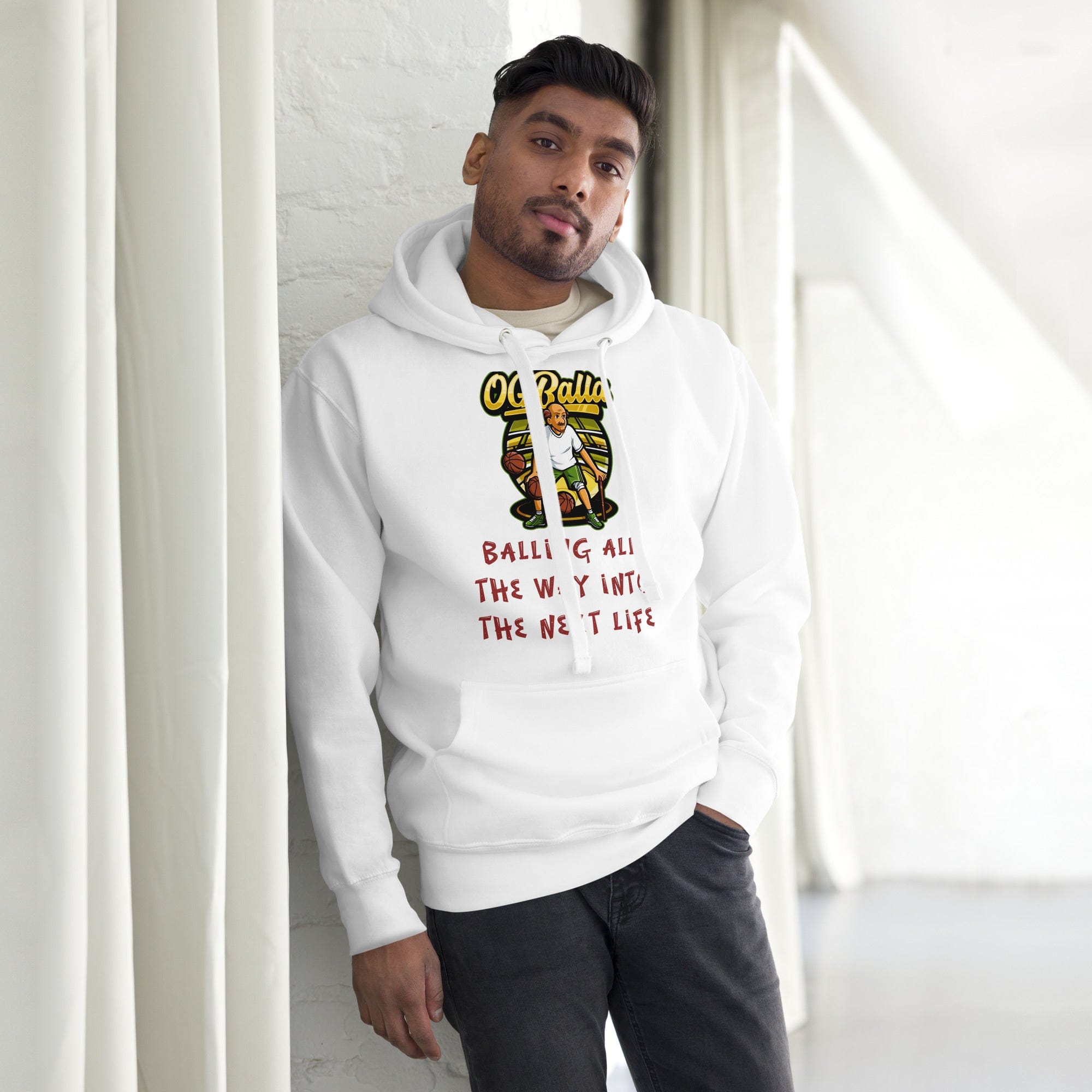 OGBALLA "Balling All The Way Into The Next Life Unisex Hoodie - OGBALLA.com