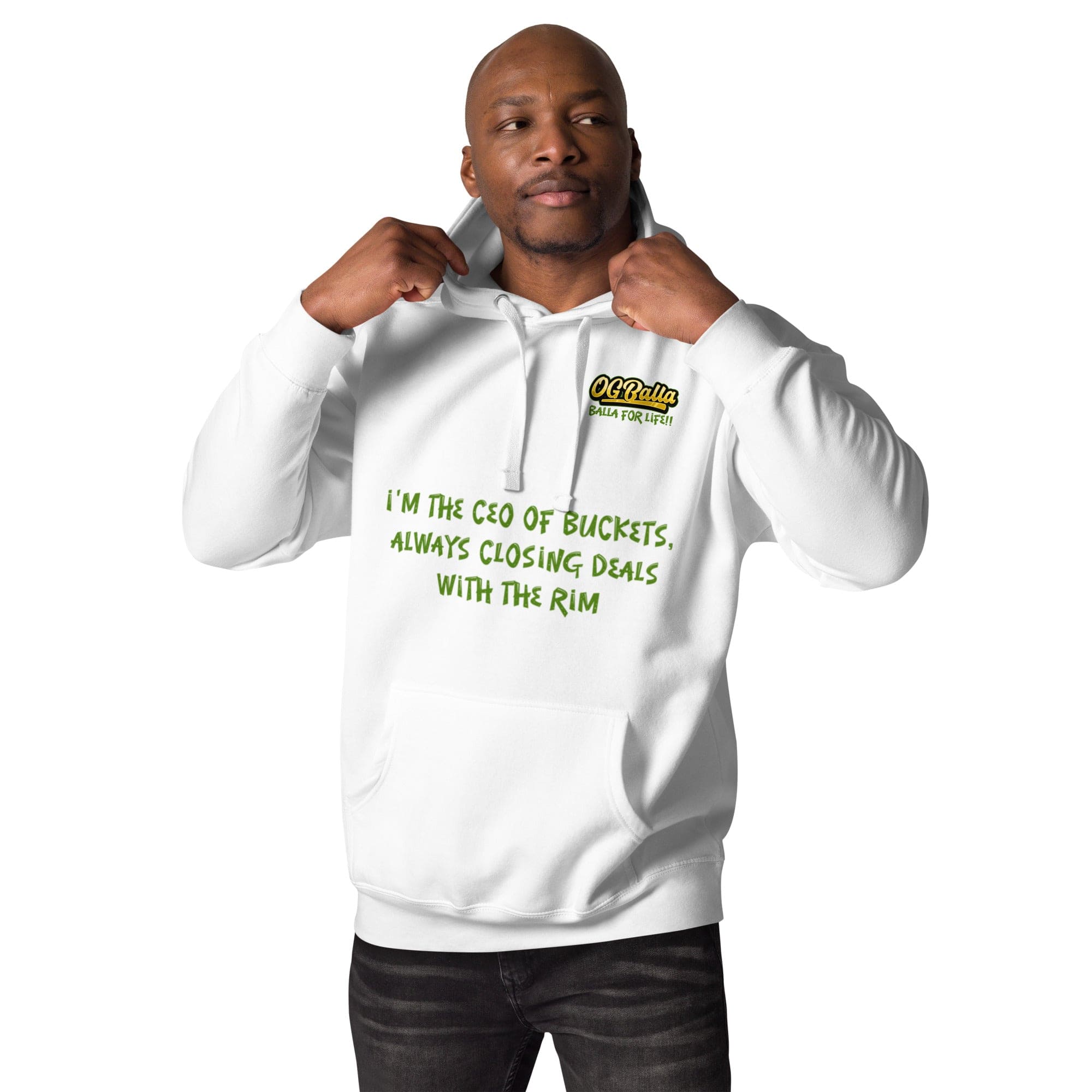OGBALLA "CEO Of Buckets - Dominating The Court Unisex Hoodie