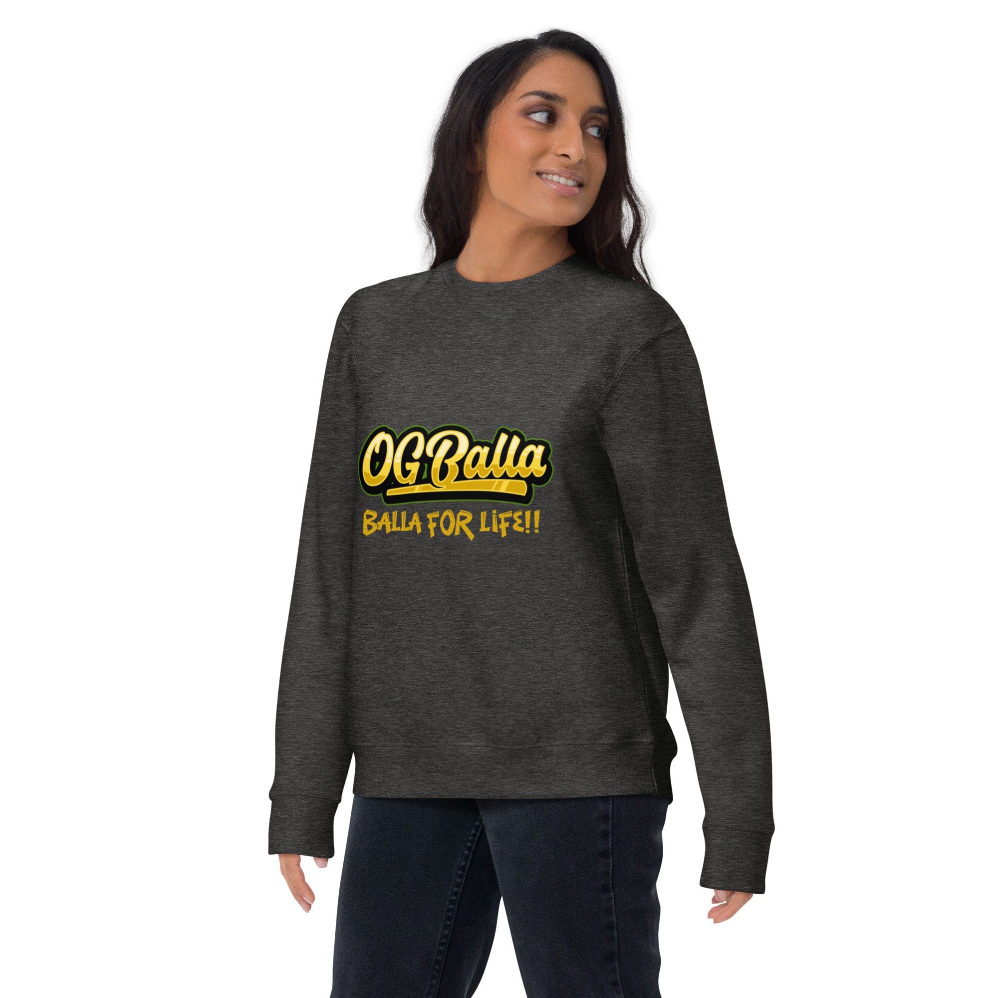 OGBALLA "I Am In A Relationship With The Rim" Unisex Premium Sweatshirt *NEW - OGBALLA.com