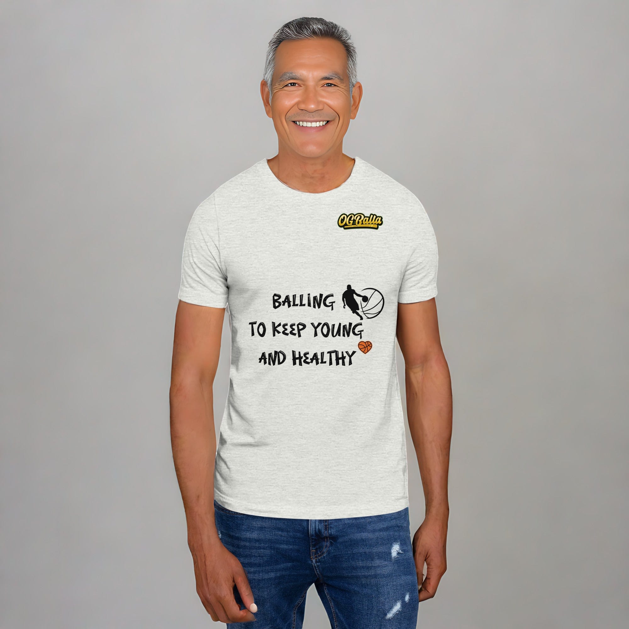 OGBALLA "Balling To Keep Young and Healthy" Unisex t-shirt