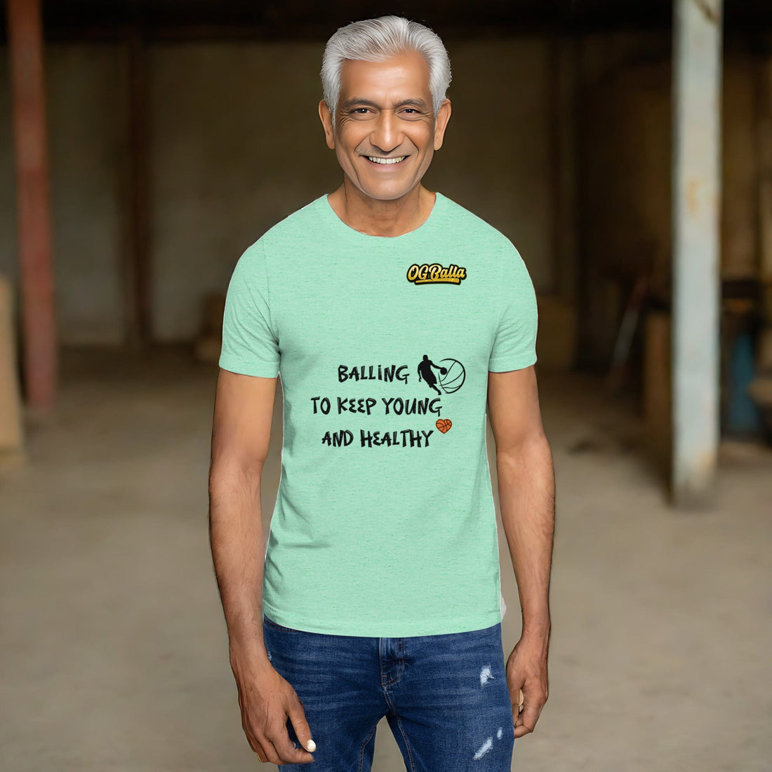OGBALLA "Balling To Keep Young and Healthy" Unisex t-shirt