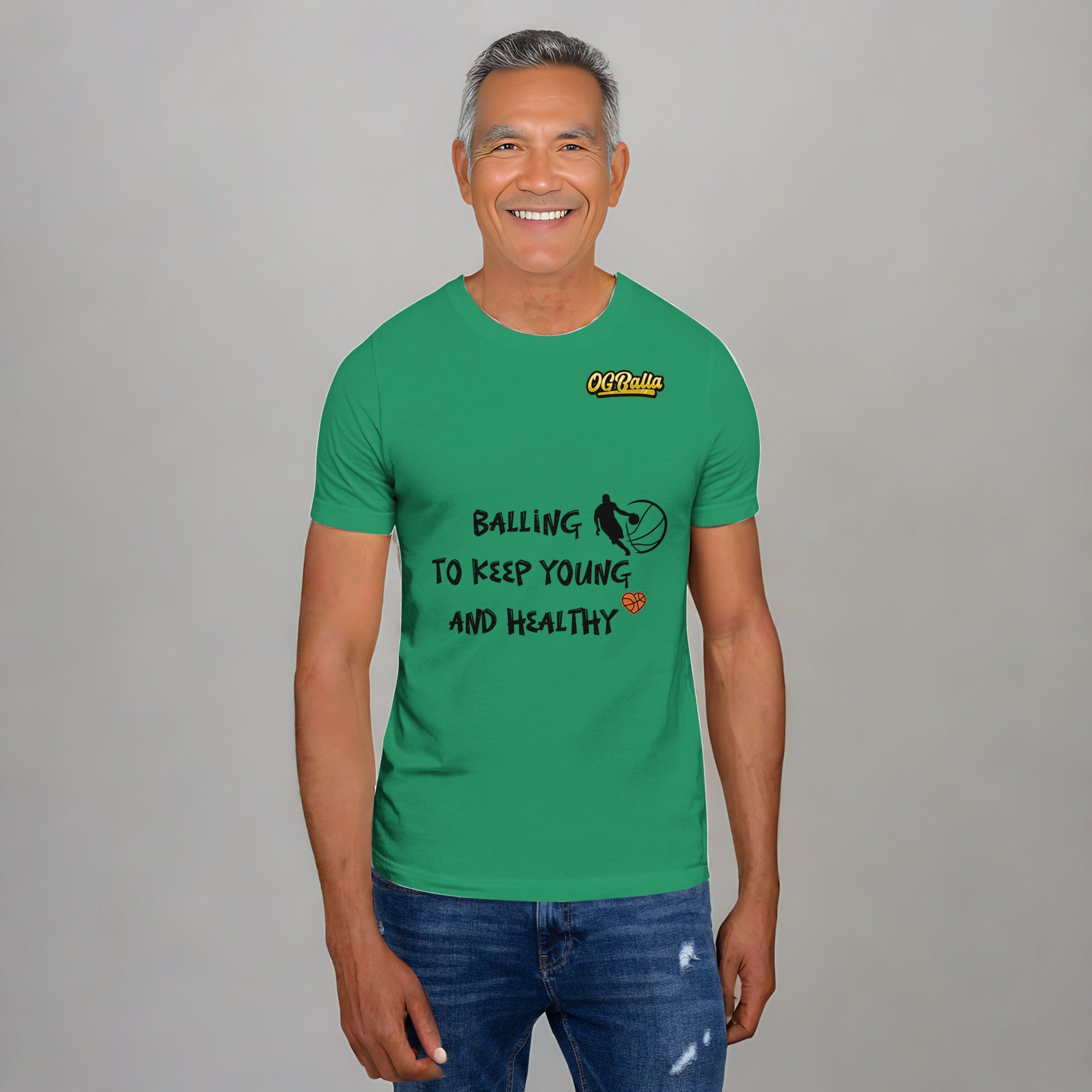 OGBALLA "Balling To Keep Young and Healthy" Unisex t-shirt
