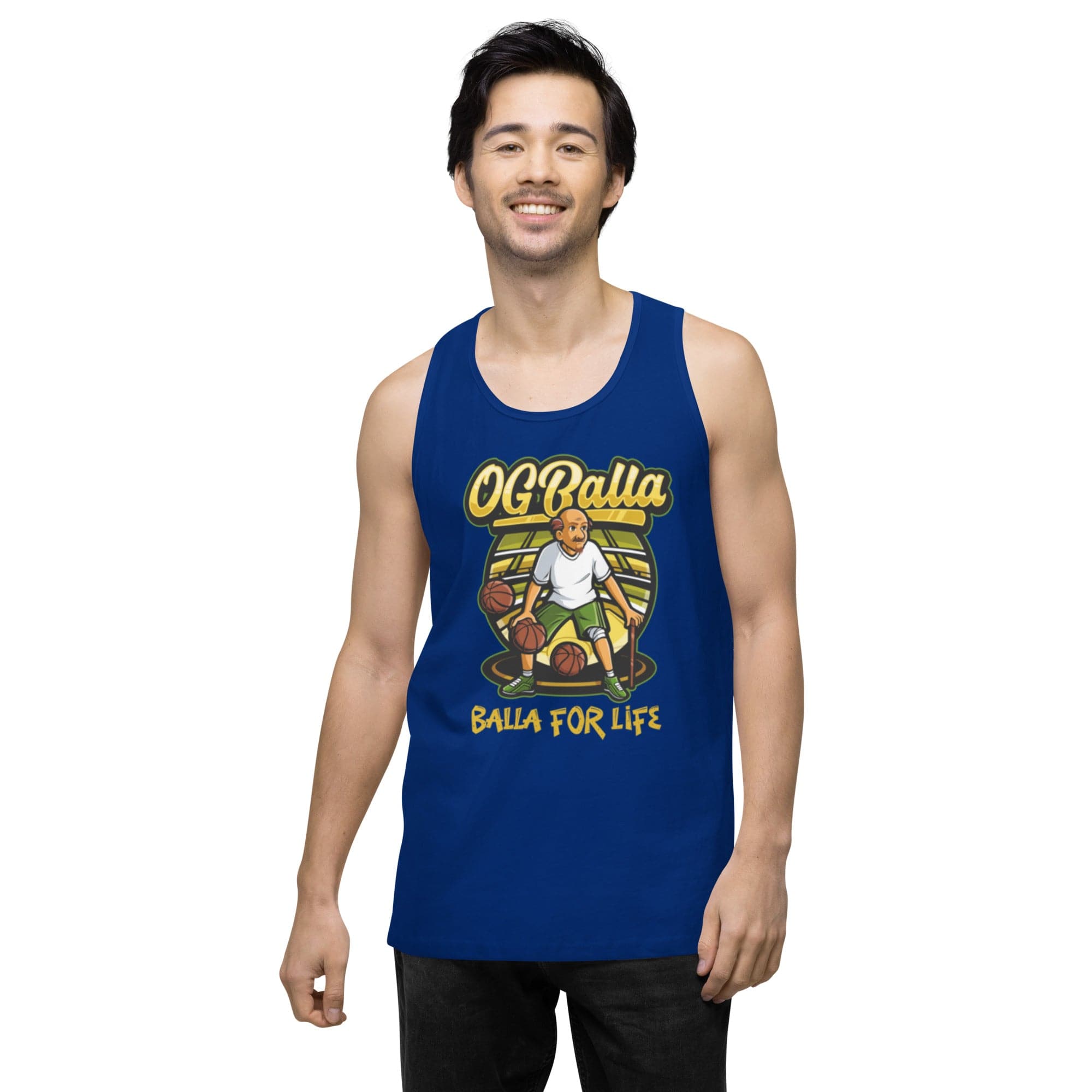 OGBALLA Balla For Life Men’s premium tank top - OGBALLA.com