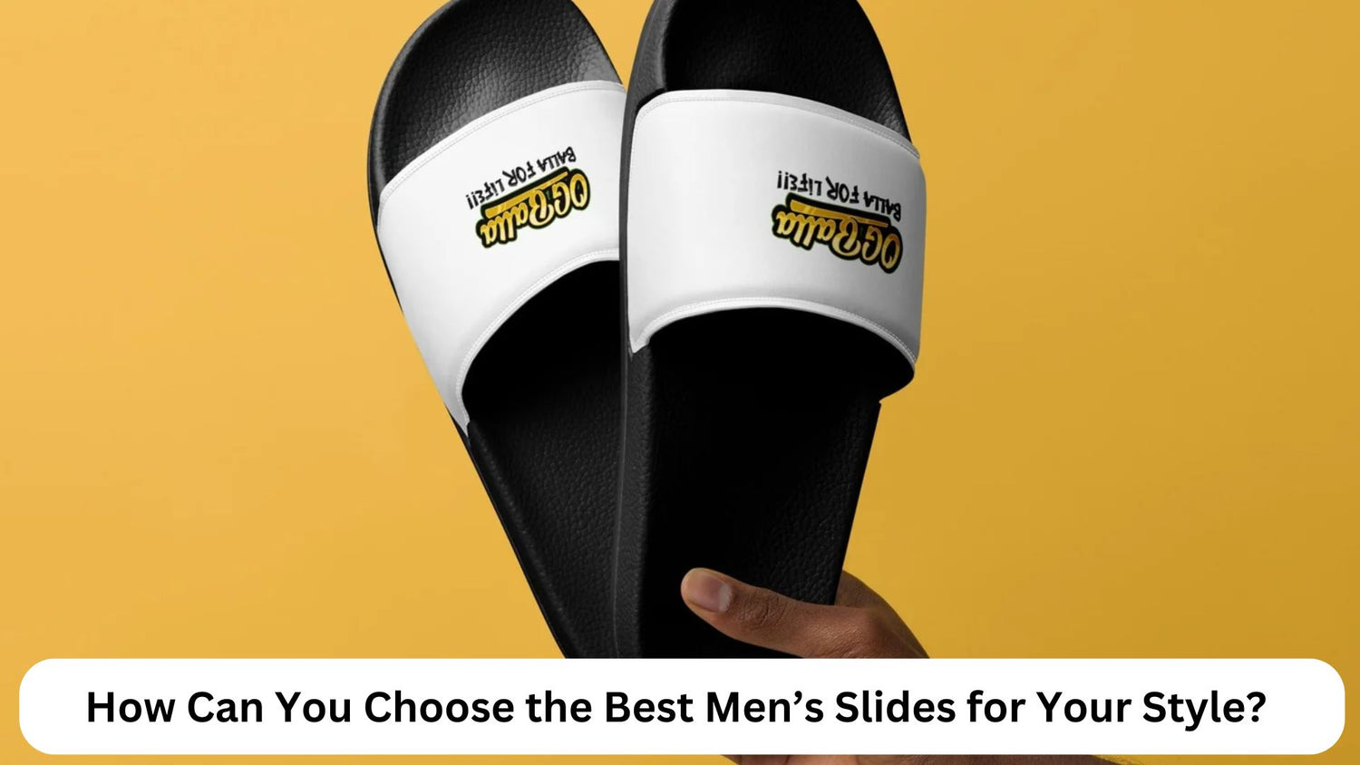 How Can You Choose the Best Men’s Slides for Your Style?