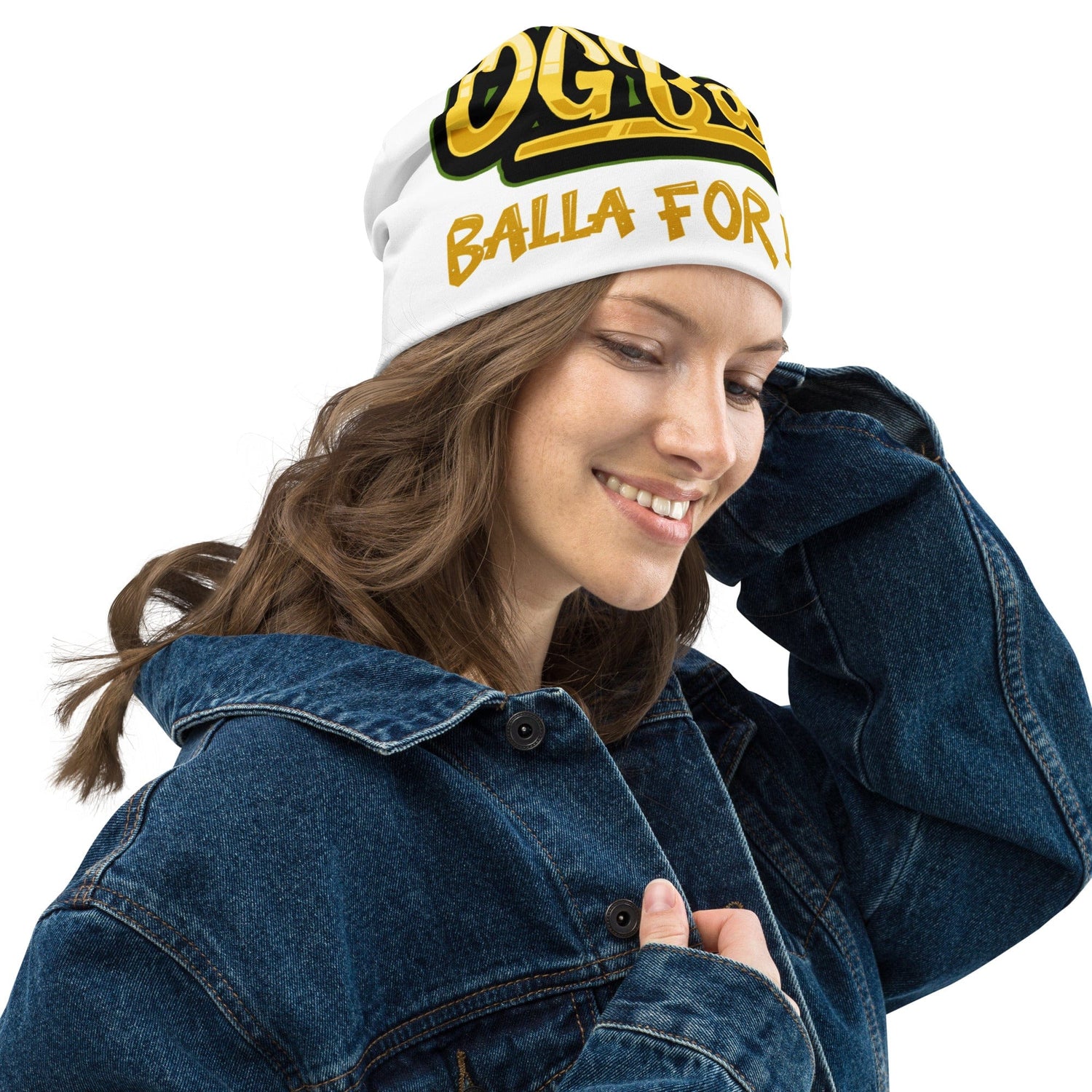 OGBALLA Balla For Life All-Over Print Beanie *NEW - OGBALLA.com