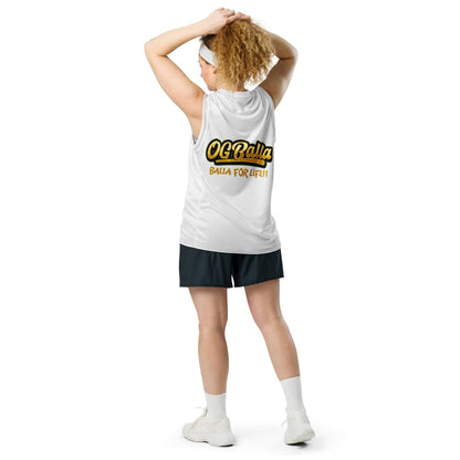 OGBALLA Recycled unisex basketball jersey - OGBALLA.com