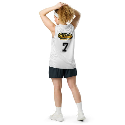 OGBALLA Recycled unisex basketball jersey - OGBALLA.com