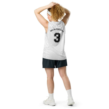 OGBALLA Number 3 Recycled unisex basketball jersey - OGBALLA.com