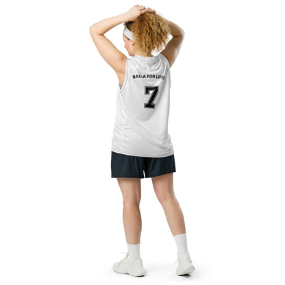 OGBALLA NUMBER 7 Recycled unisex basketball jersey - OGBALLA.com