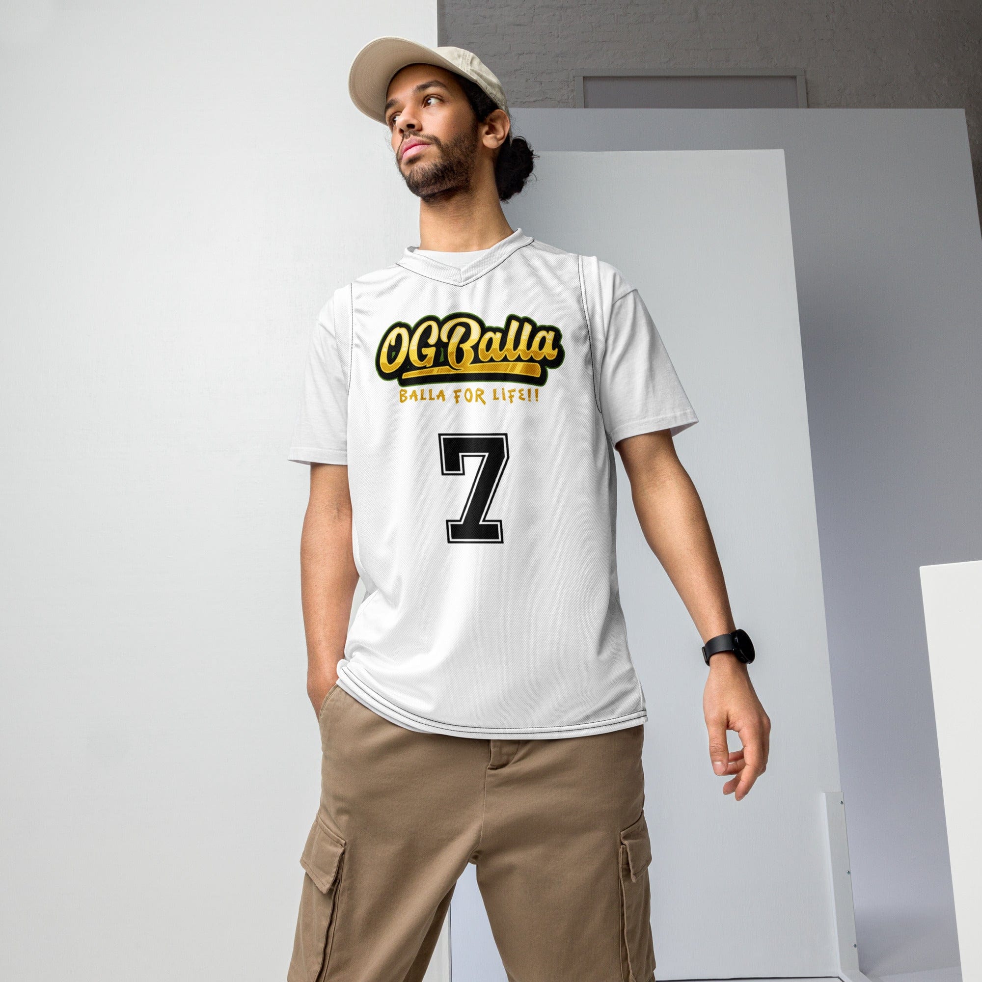 OGBALLA Recycled unisex basketball jersey - OGBALLA.com