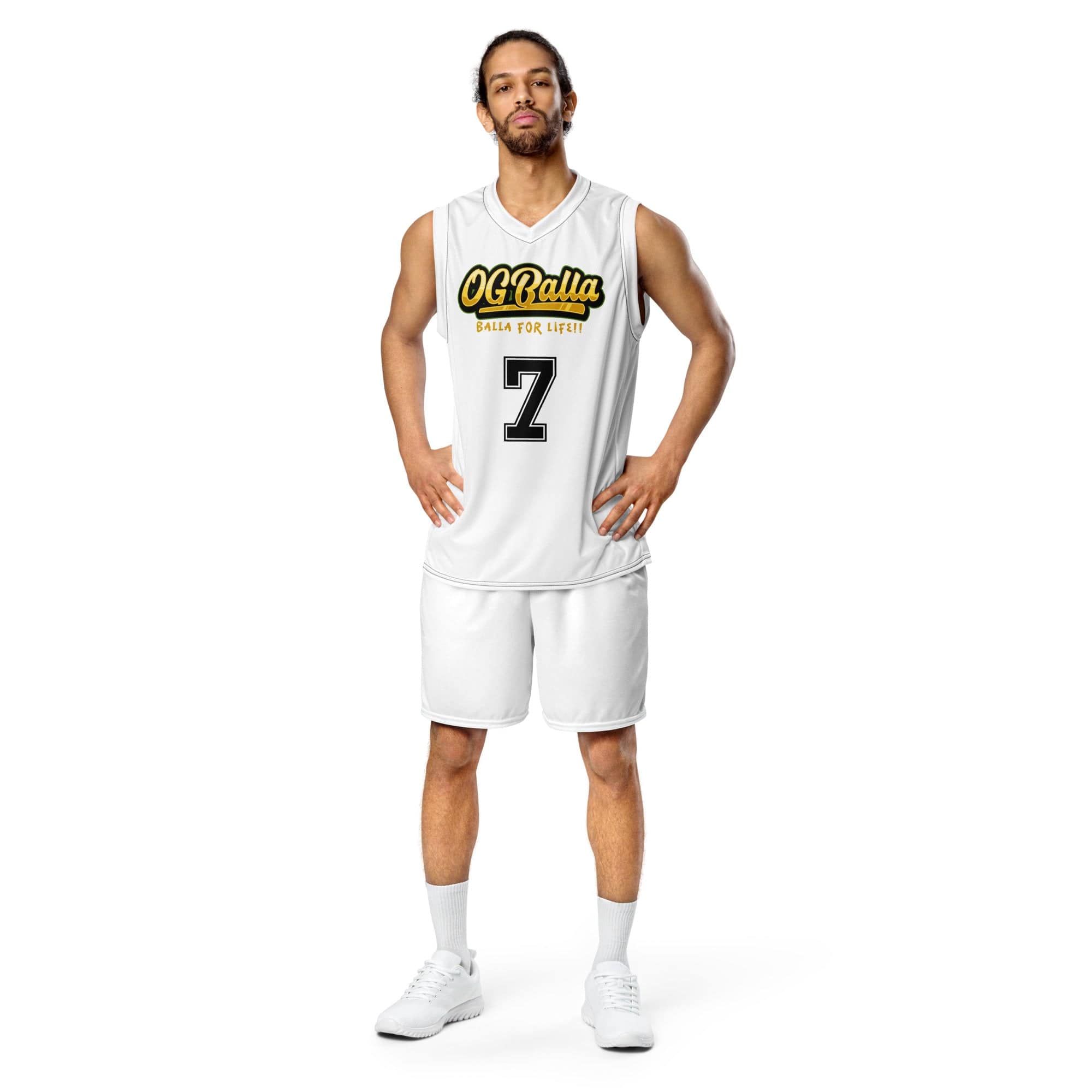 OGBALLA Recycled unisex basketball jersey - OGBALLA.com