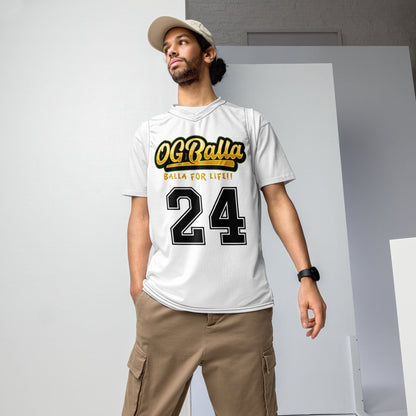 OGBALLA 8 Twenty-four 3.0 Recycled unisex basketball jersey - OGBALLA.com