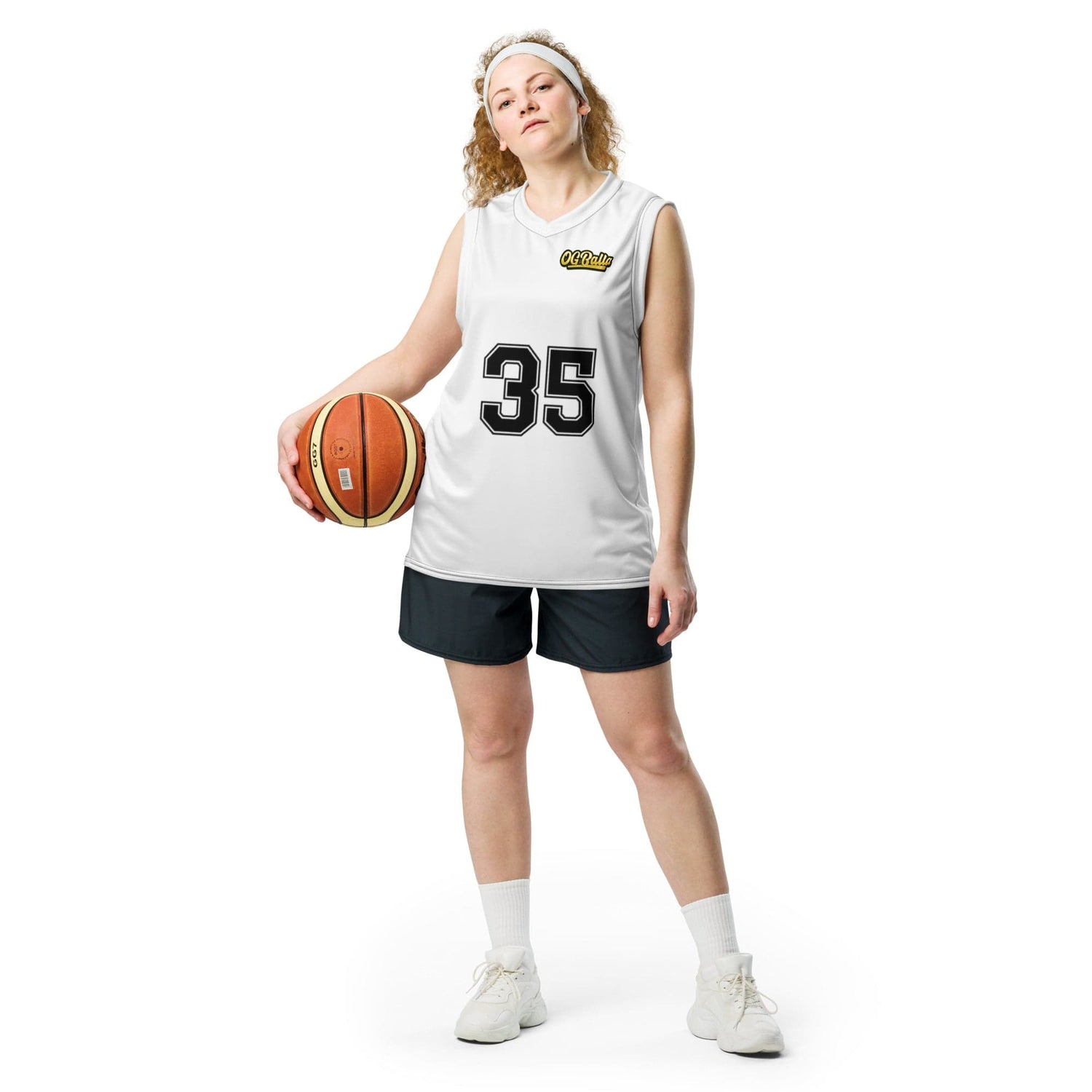 OGBALLA Recycled unisex basketball jersey