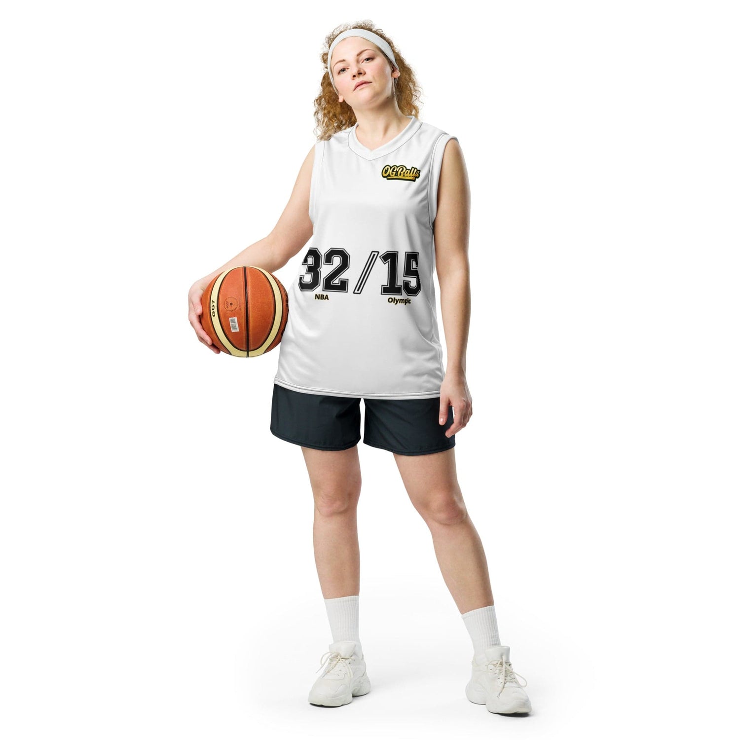 OGBALLA Recycled unisex basketball jersey