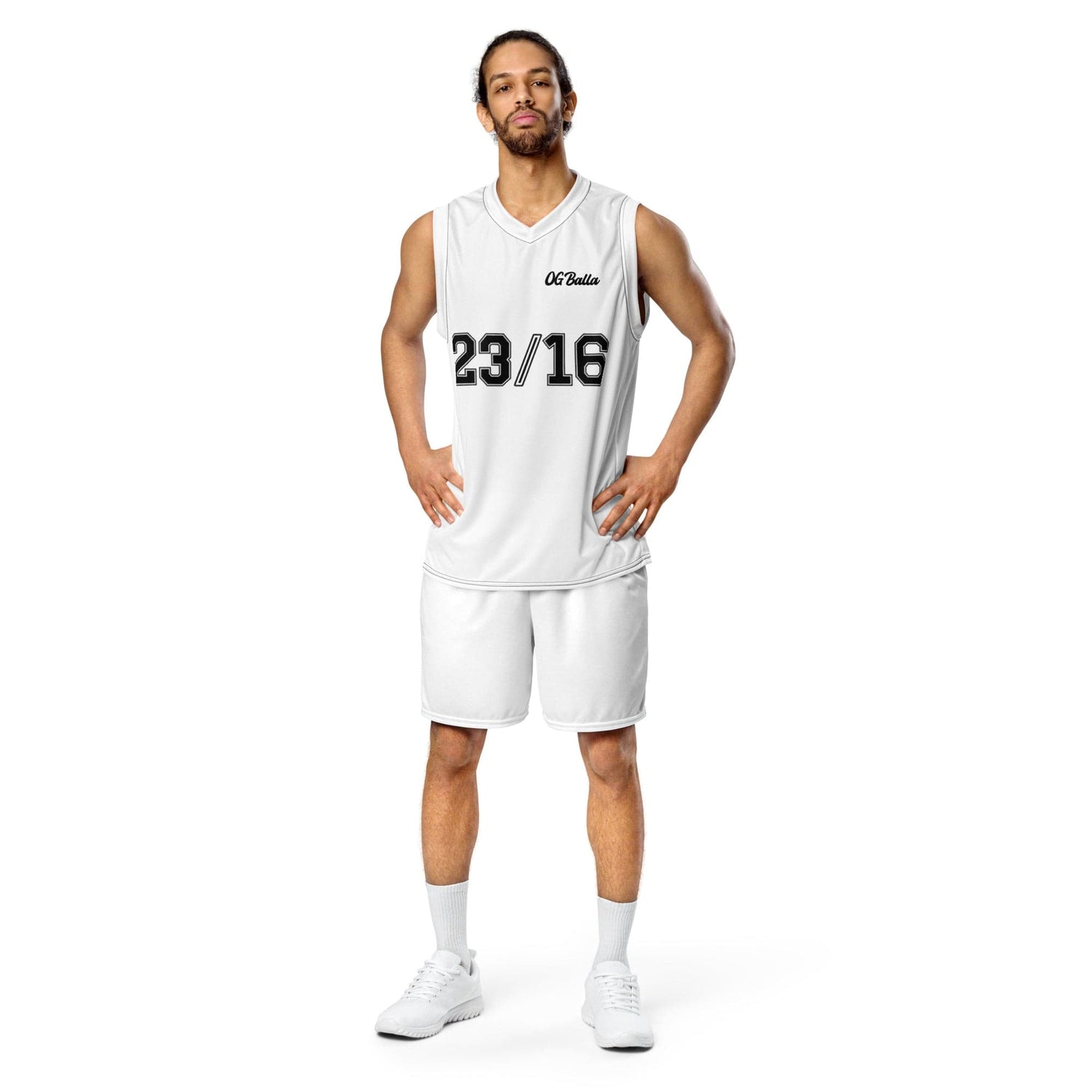 OGBALLA Recycled unisex basketball jersey