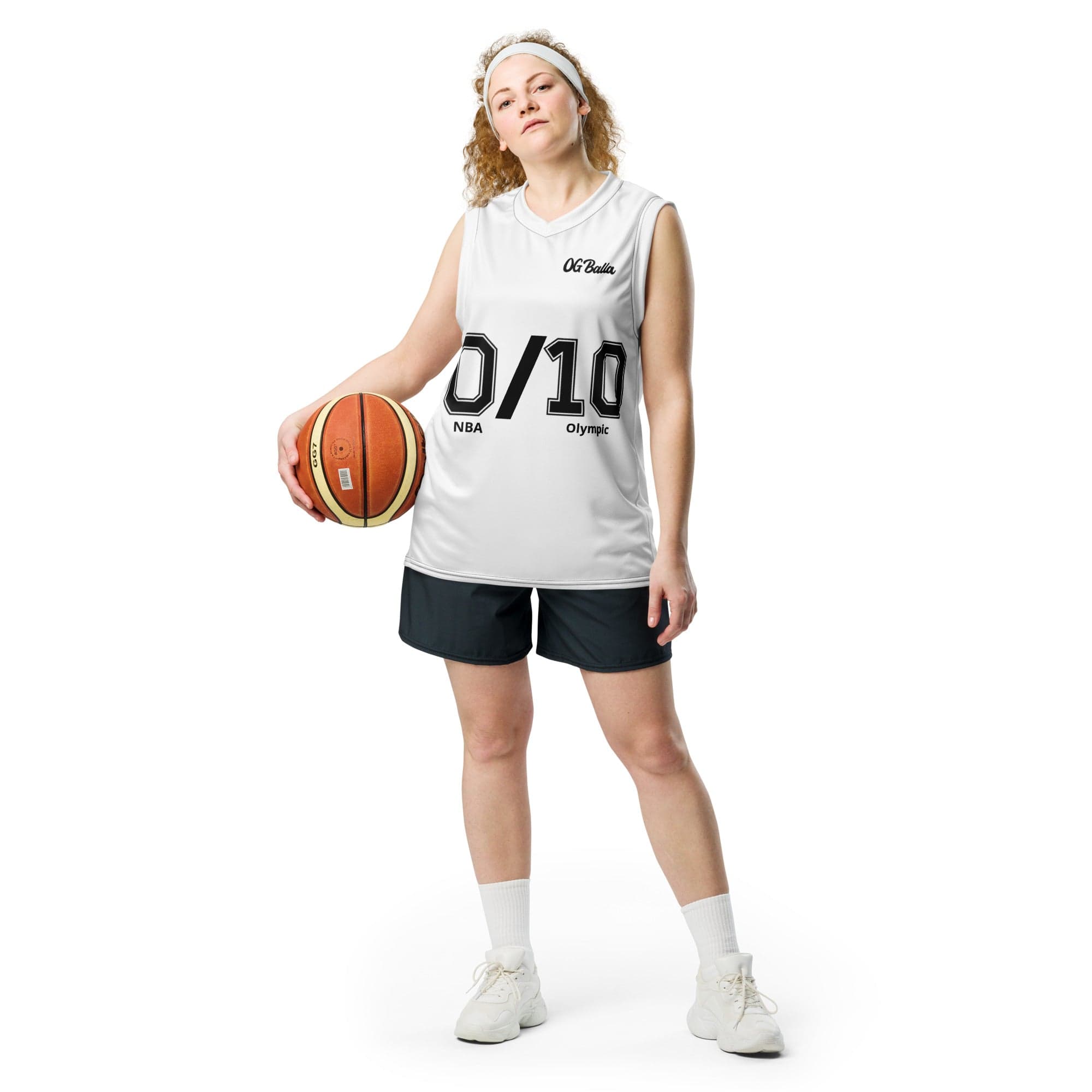 OGBALLA 0/10 Recycled unisex basketball jersey *NEW