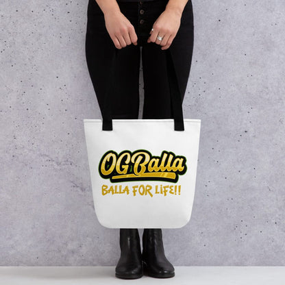 OGBALLA *NEW* &quot;Balla For Life&quot; Tote bag - OGBALLA.com