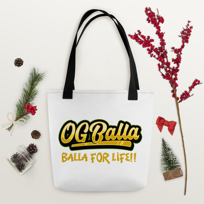 OGBALLA *NEW* &quot;Balla For Life&quot; Tote bag - OGBALLA.com