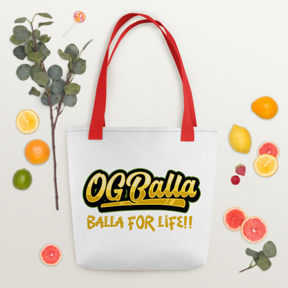 OGBALLA *NEW* &quot;Balla For Life&quot; Tote bag - OGBALLA.com