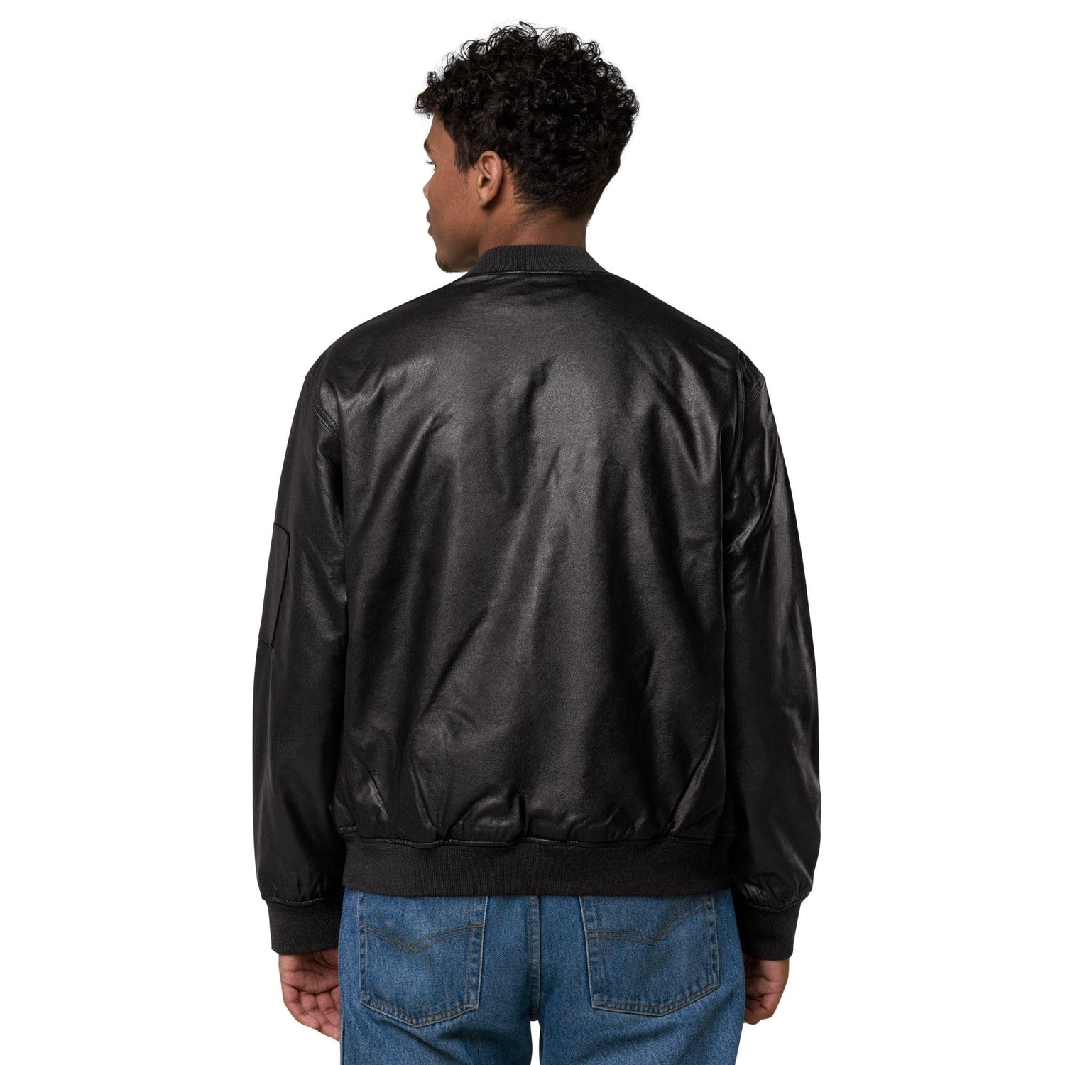 OGBALLA *NEW* Leather Bomber Jacket