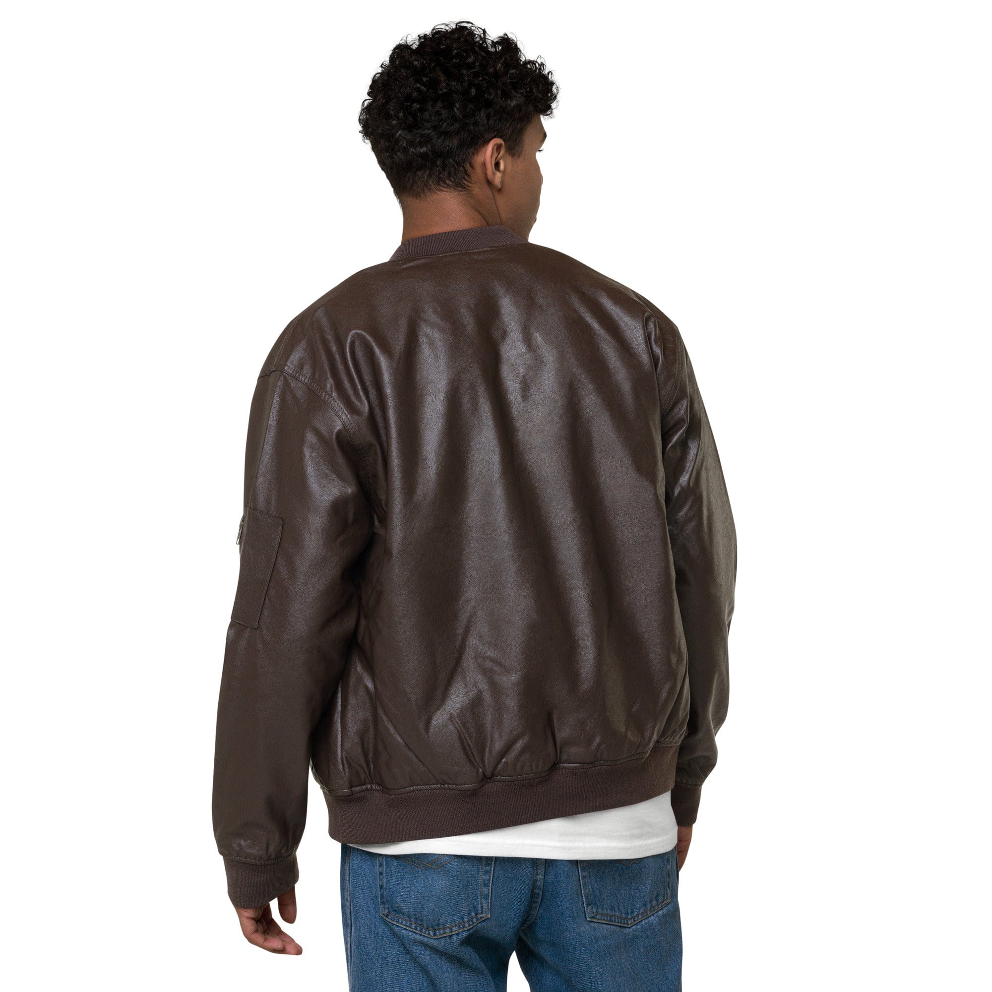 OGBALLA *NEW* Leather Bomber Jacket