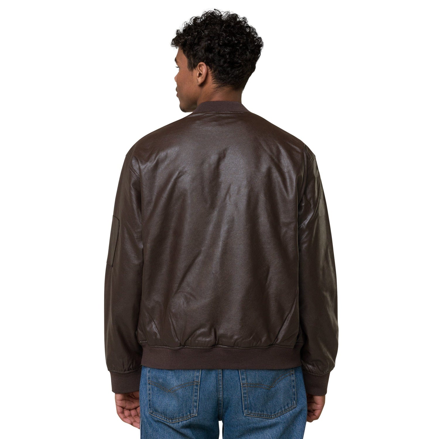 OGBALLA *NEW* Leather Bomber Jacket